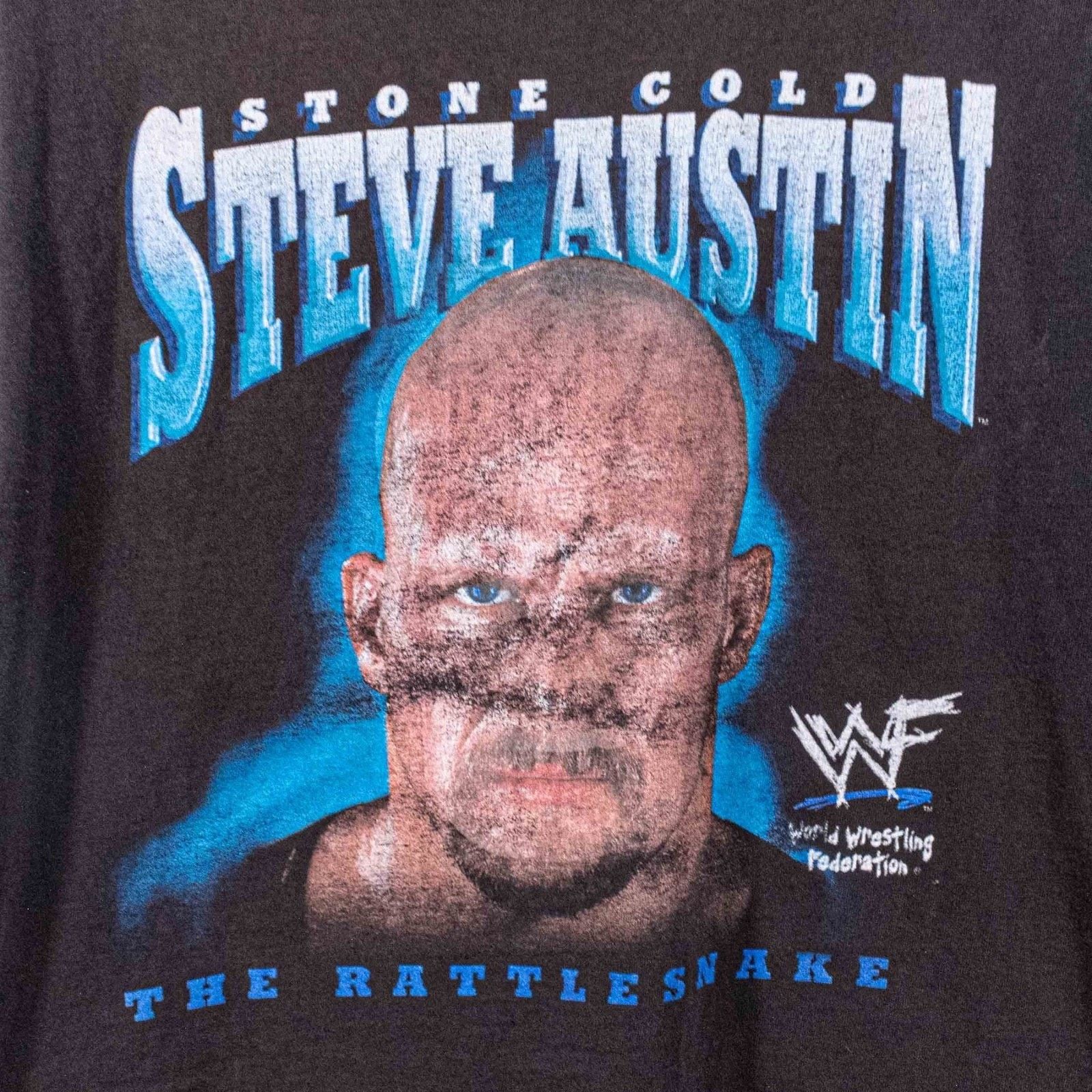 WWF Stone Cold Steve Austin WWF Shirt The Rattlesnake WWE Sz L Size US L / EU 52-54 / 3 - 4 Thumbnail