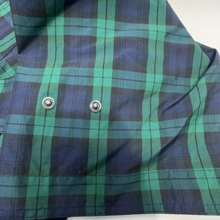 Dior Dior Green Plaid Hooded Long Sleeve Jacket 0079-2507 Size S / US 4 / IT 40 - 7 Thumbnail