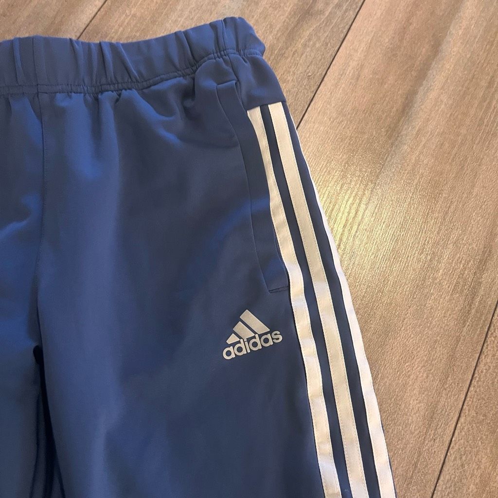 Adidas Adidas Blue Athletic Soccer Jogger Pants Men Small Bin G-40 Size US 32 / EU 48 - 3 Thumbnail