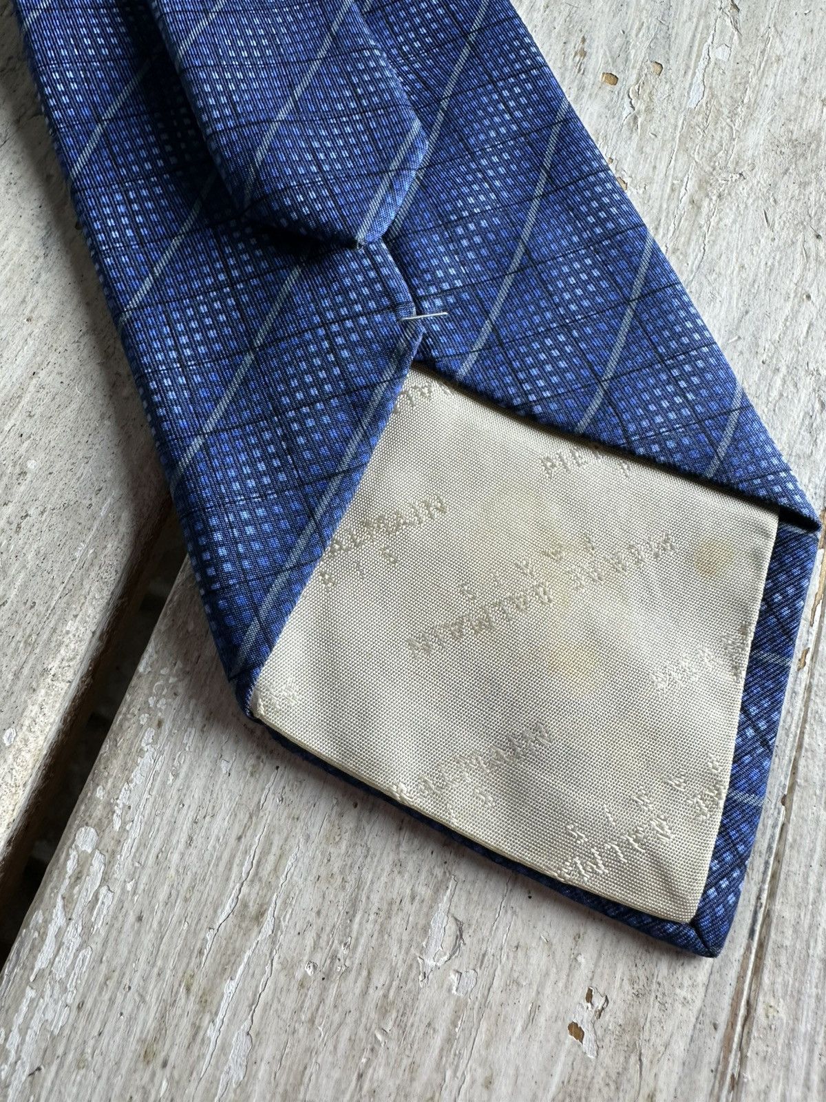 Balmain × Pierre Balmain × Vintage 🚨Rare vintage balmain tie paris 100% silk luxury Size ONE SIZE - 8 Thumbnail