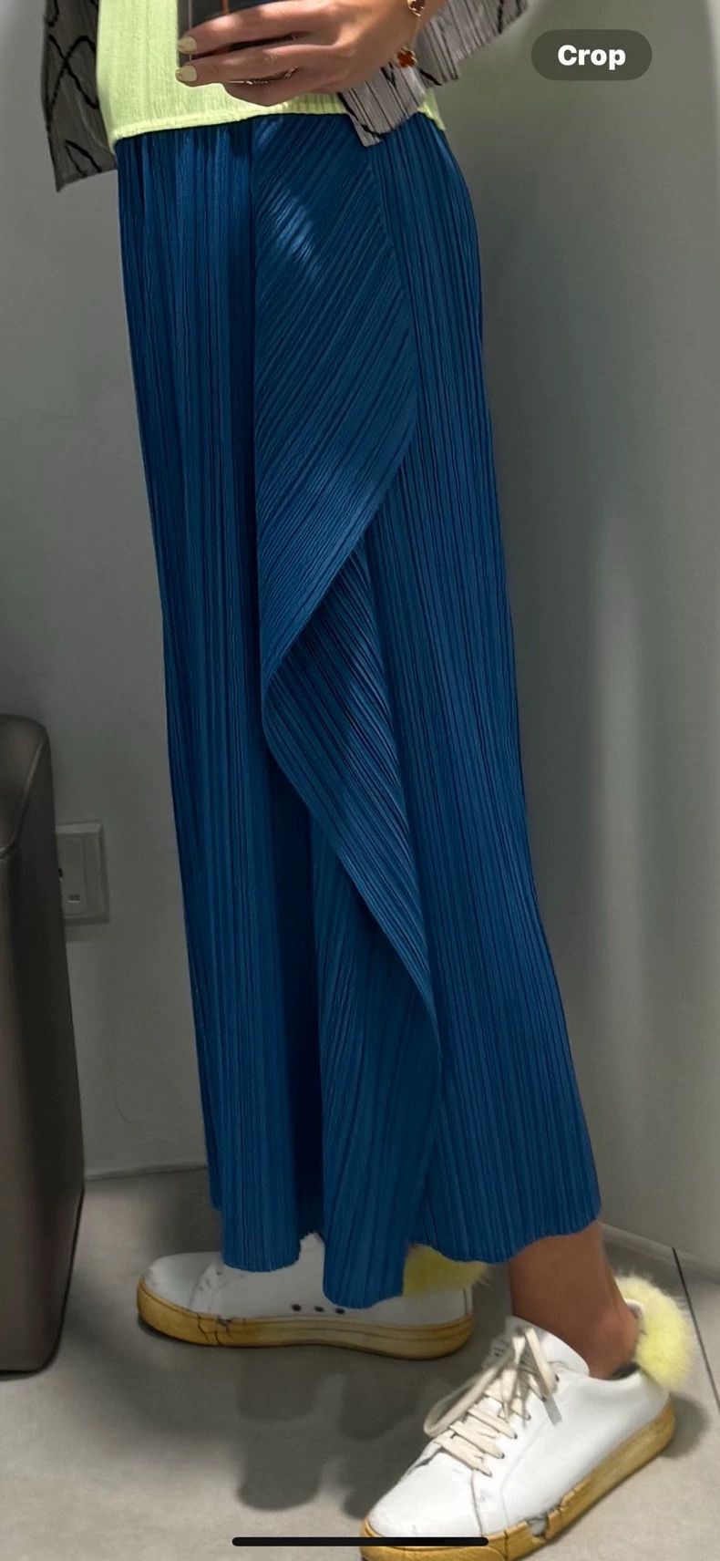 Issey Miyake Issey Miyake size:3 Blue pleated pants Size 42" / US 20 - 9 Thumbnail