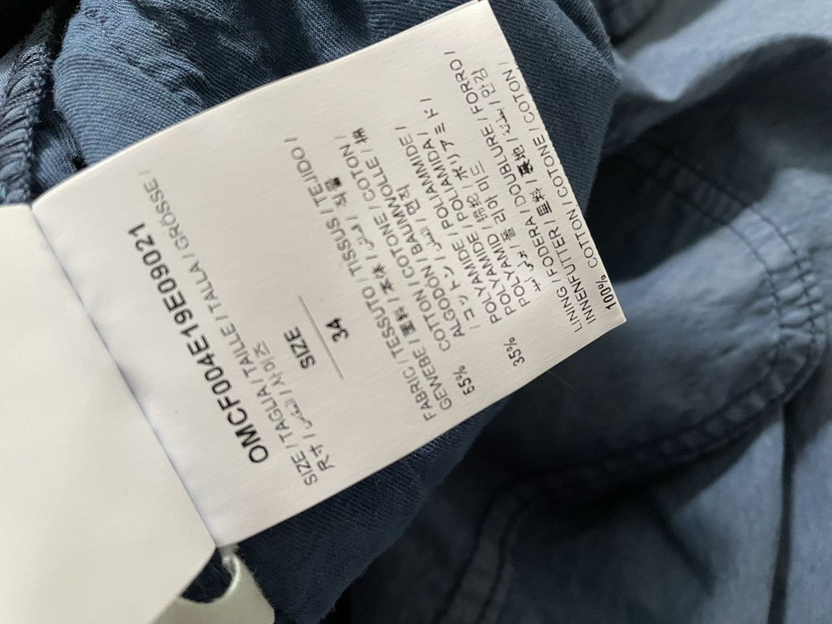 Off-White Off-White Virgil Abloh Blue Parachute Cargo Pants NWT Size US 34 / EU 50 - 8 Thumbnail