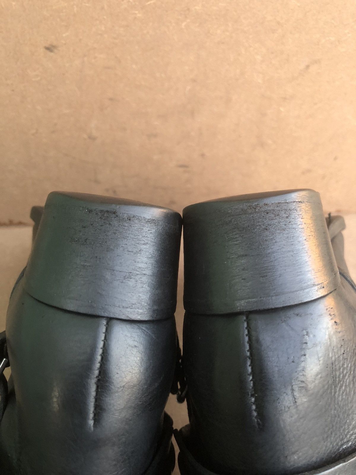 Ralph Lauren Ralph Lauren Black Purple Label Leather Boots Size 10 B Size US 10 / IT 40 - 12 Thumbnail