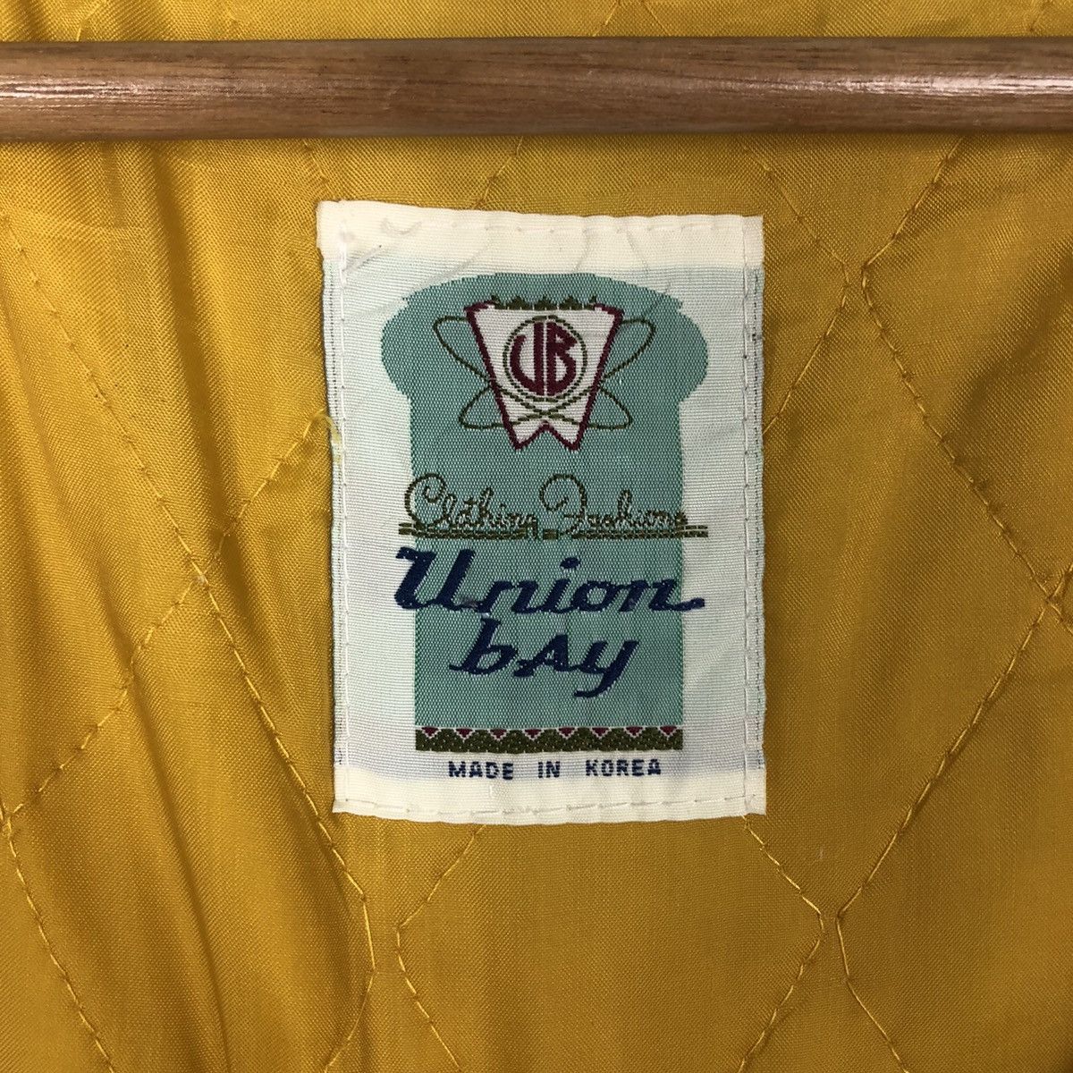 Japanese Brand 🔥Vintage Bomber Jacket Biker Union Made Japan Big Logo Size US M / EU 48-50 / 2 - 22 Thumbnail