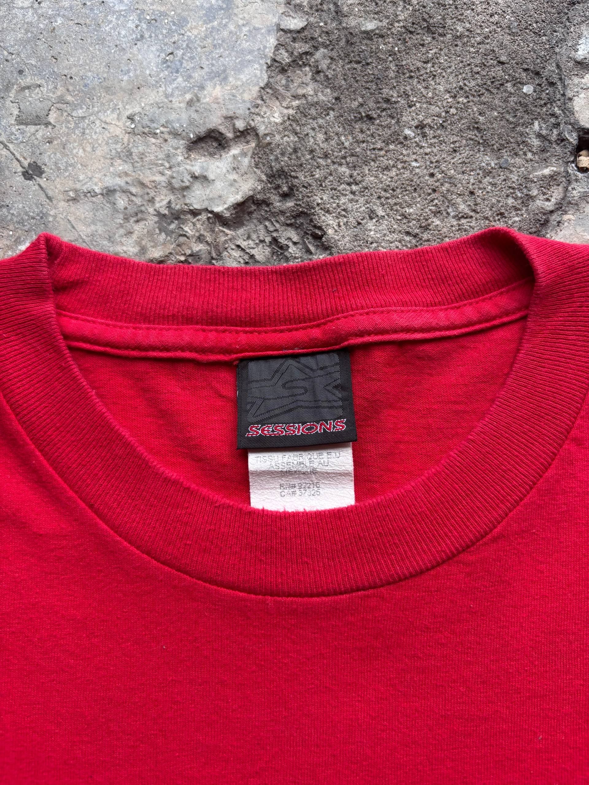 Sessions Vintage 90s Sessions Long Sleeve Tee Size US L / EU 52-54 / 3 - 3 Thumbnail