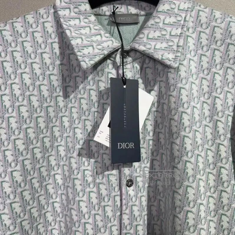 Dior Dior Men's Long Sleeve White Shirt . Size US L / EU 52-54 / 3 - 3 Thumbnail