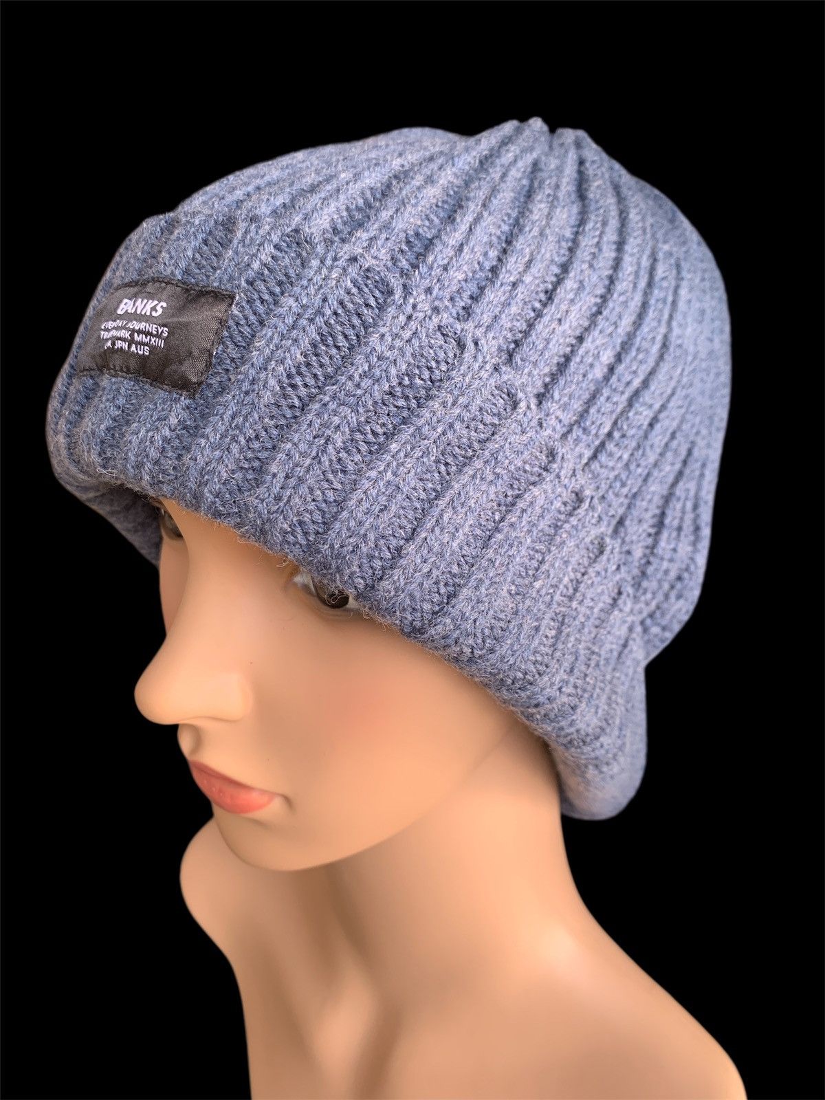 Japanese Brand × Vintage banks beanie japanese brand Size ONE SIZE - 3 Thumbnail