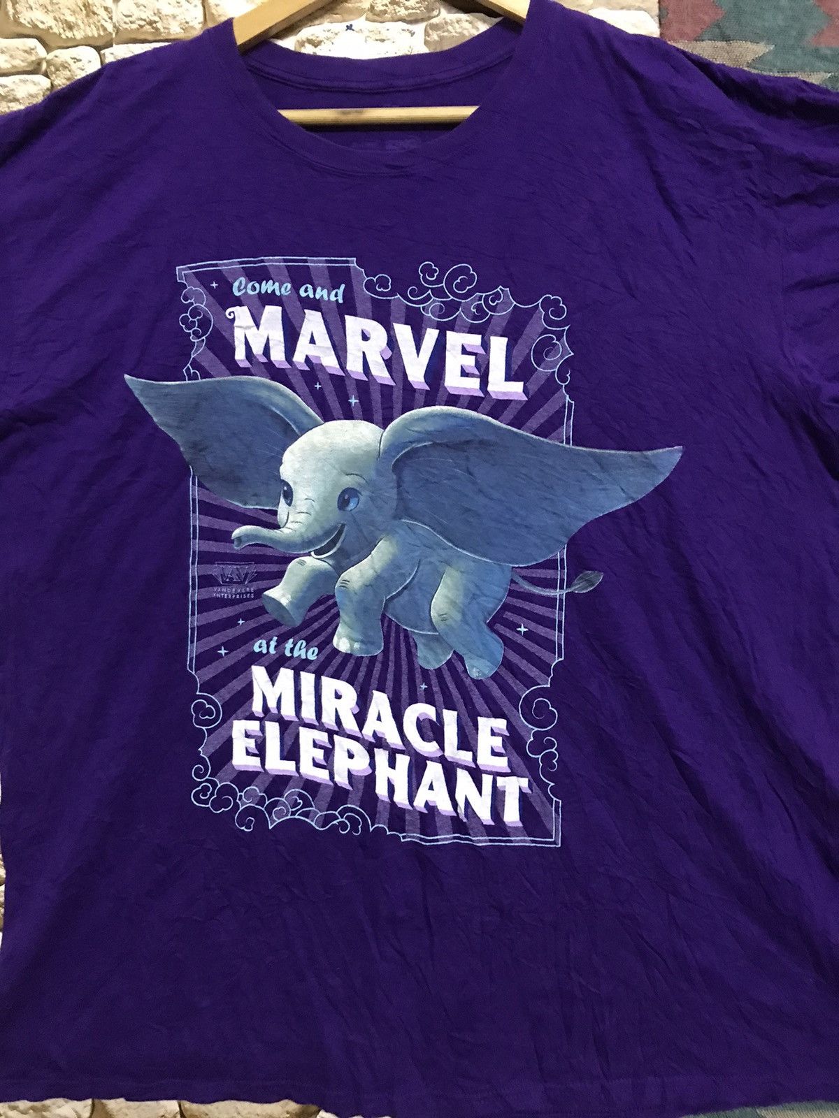 Disney DUMBO Come and Marvel at the Miracle Elephant Size US XXL / EU 58 / 5 - 3 Thumbnail