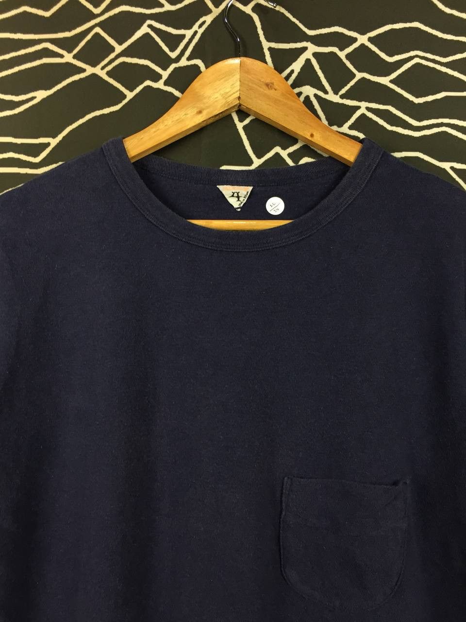FilMelange FilMelange Made in Japan Casual Single Pocket Boxy Fit Tee Size US L / EU 52-54 / 3 - 3 Thumbnail