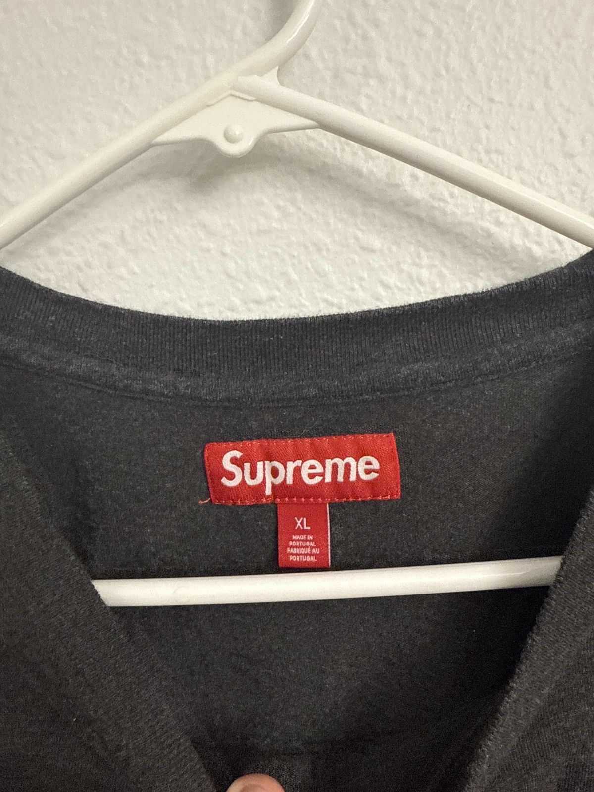 Supreme Supreme Small Box Logo Long Sleeve Grey Size US XL / EU 56 / 4 - 3 Thumbnail
