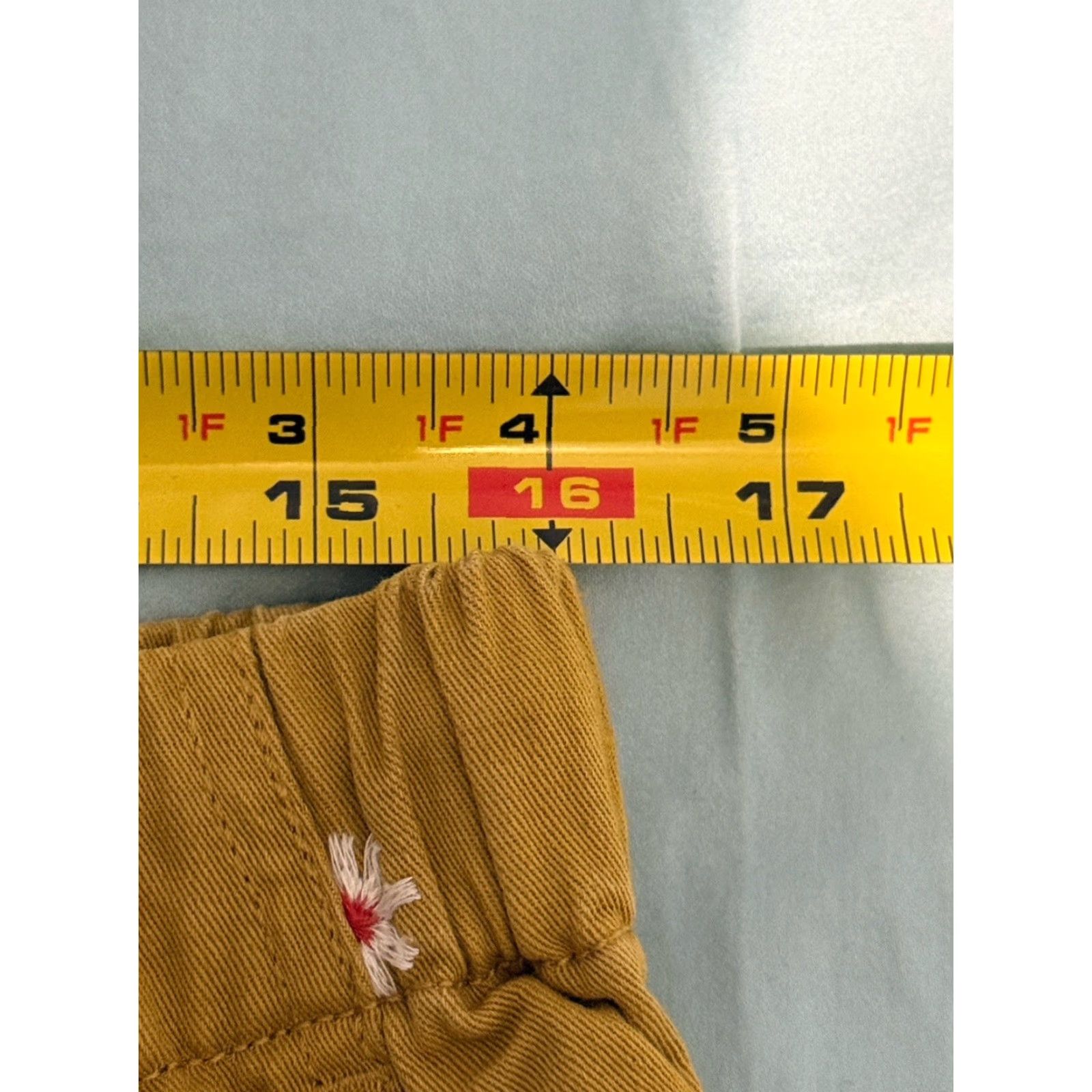 Madewell Madewell Pants Adult Medium Yellow Daisy Embroidered Print Pull-On Relaxed Straight Chino Womens Size 32" / US 10 / IT 46 - 4 Thumbnail