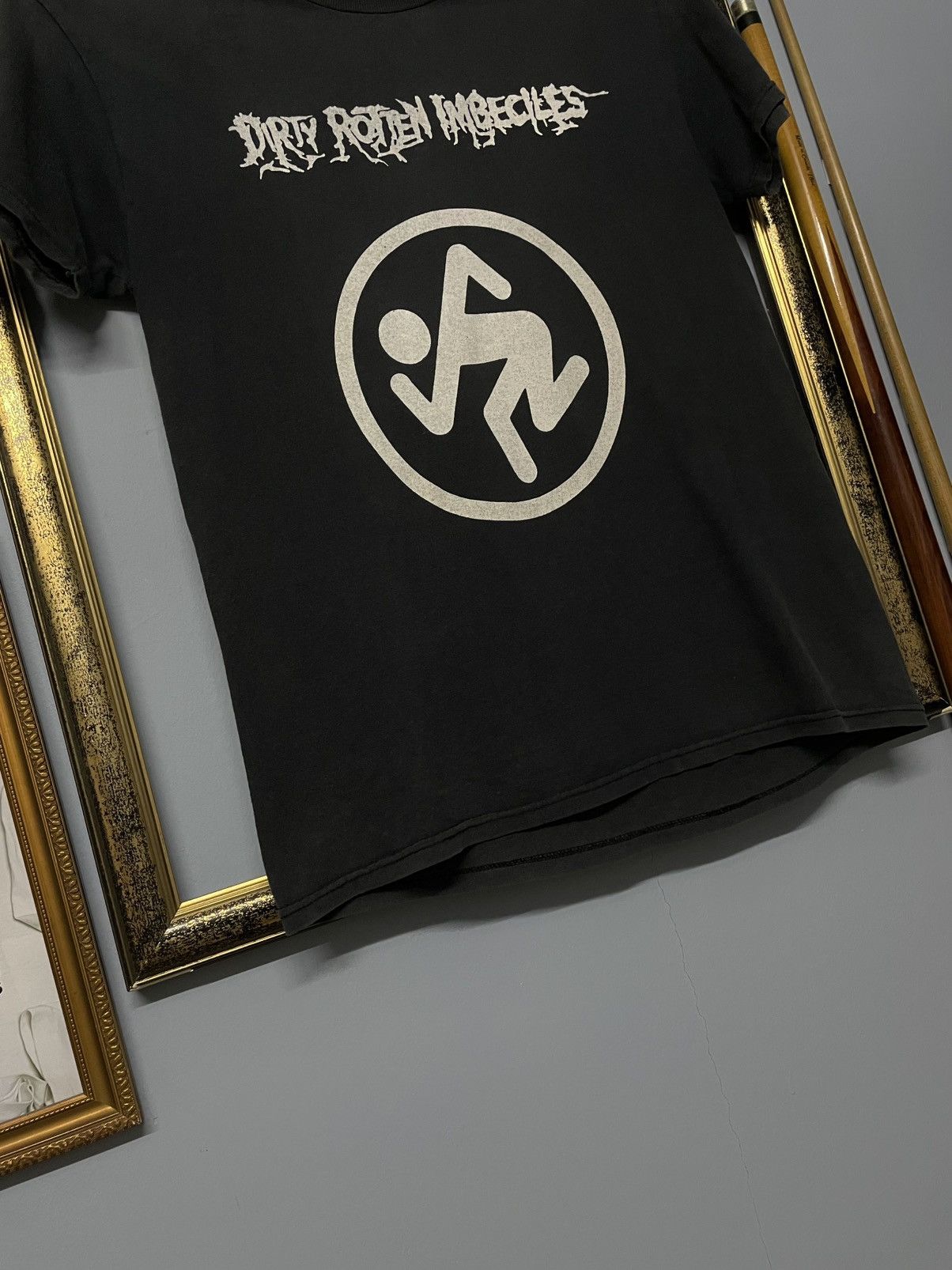 Band Tees Vintage Original 90s Dirty Rotten Imbeciles Punk Faded Tee Size US M / EU 48-50 / 2 - 5 Thumbnail