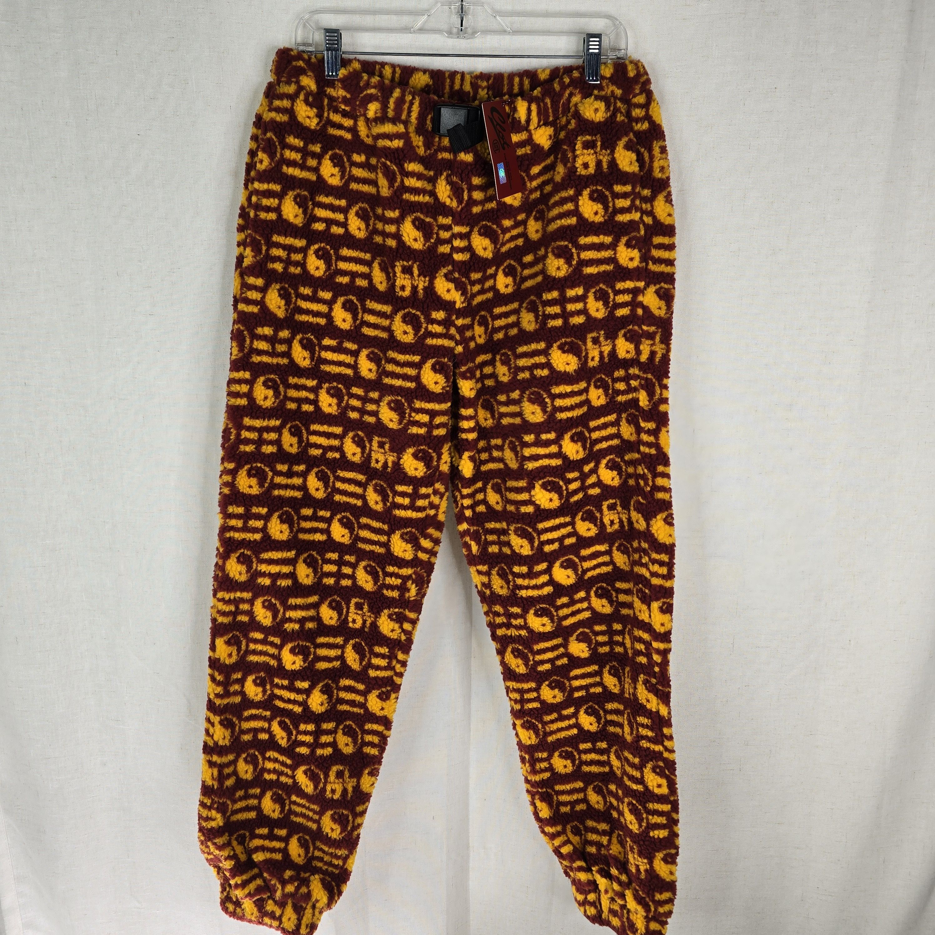 CLOT Clot Apparel Medium Sherpa Ref Jogger Ying Yang Sweatpants Size US 31 - 1 Thumbnail