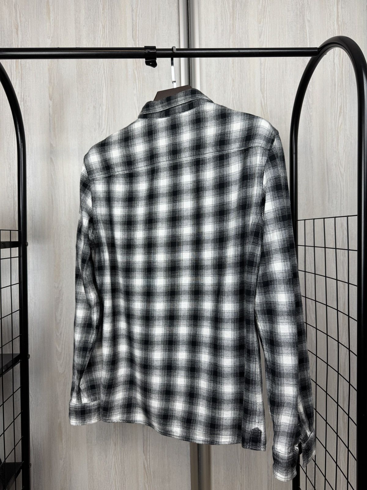 Allsaints Allsaints Lidenwood long sleeve shirt checkered flannel Size US M / EU 48-50 / 2 - 8 Thumbnail