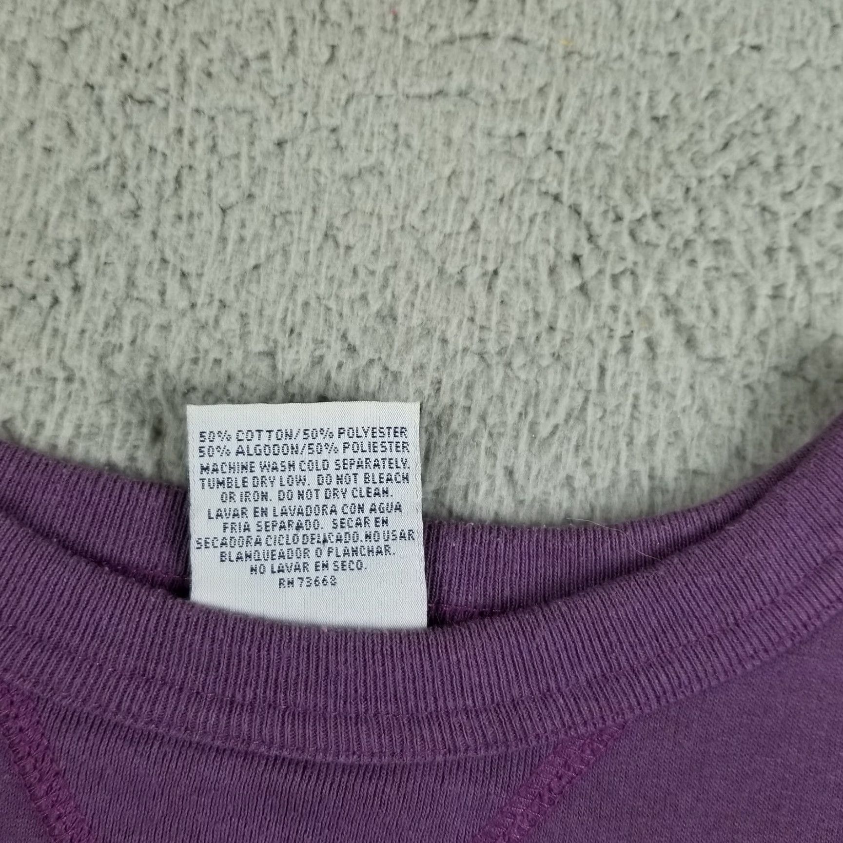 Vintage Vtg 90s Hippie Flower Power Crewneck Sweatshirt Medium Ross Sportswear Size US M / EU 48-50 / 2 - 2 Thumbnail
