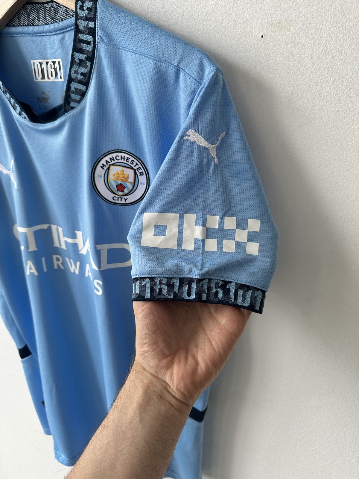 Puma Manchester City Home 24-25 Men's Soccer Jersey Puma size M Size US M / EU 48-50 / 2 - 9 Thumbnail