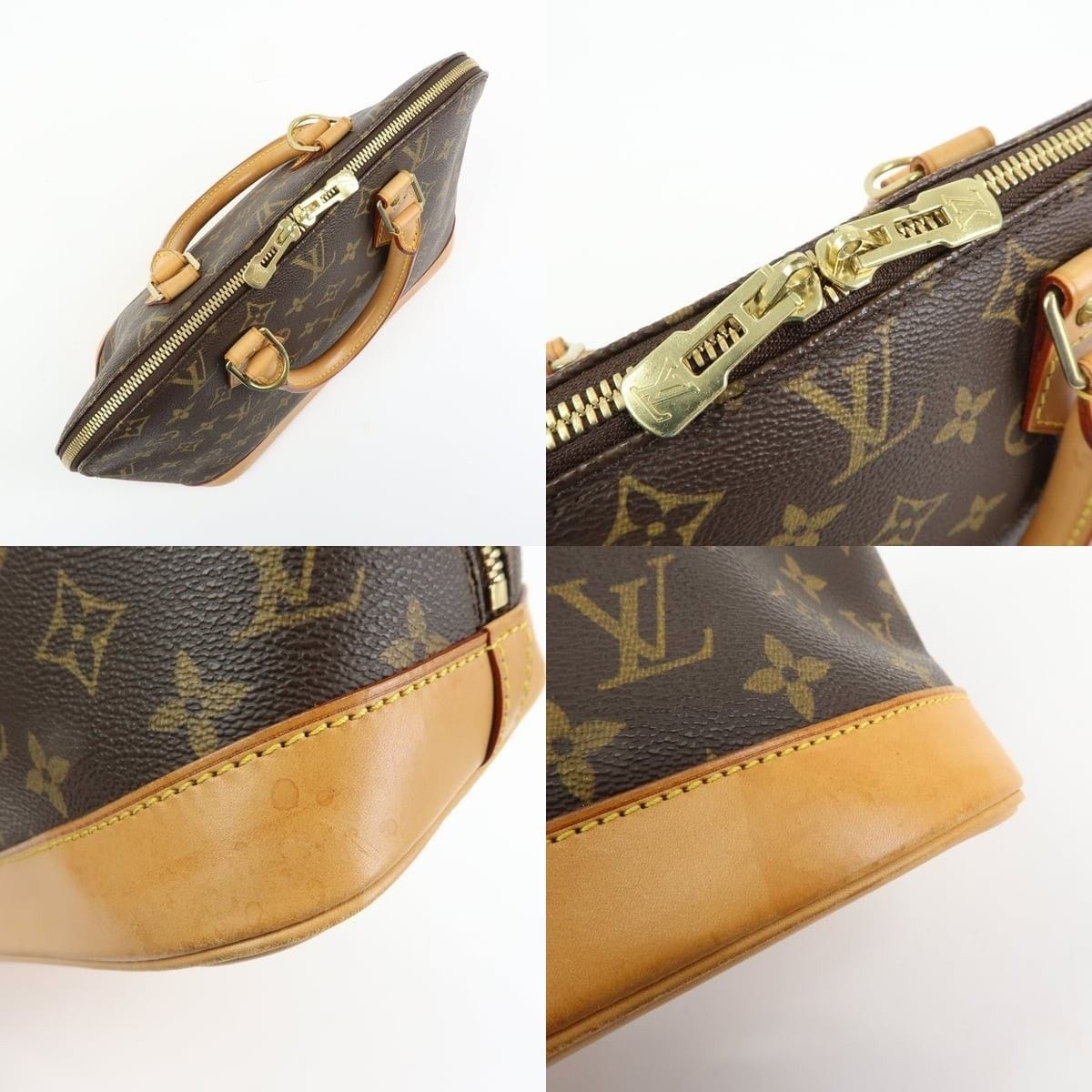Louis Vuitton Louis Vuitton Monogram Alma PM Satchel Brown Size ONE SIZE - 6 Thumbnail