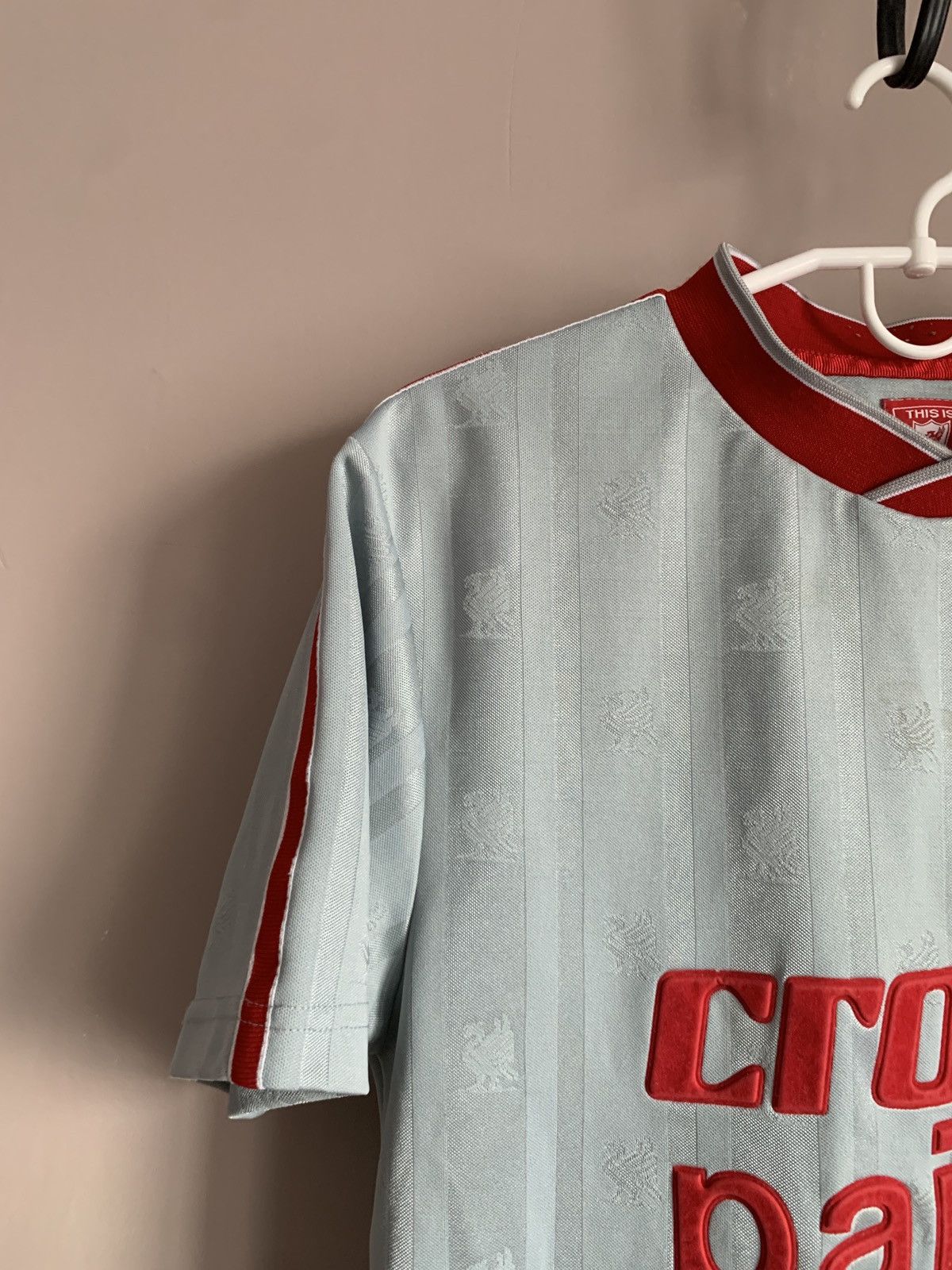 Vintage Liverpool 1987 1988 away soccer jersey Retro Style Soccer M Size US M / EU 48-50 / 2 - 3 Thumbnail