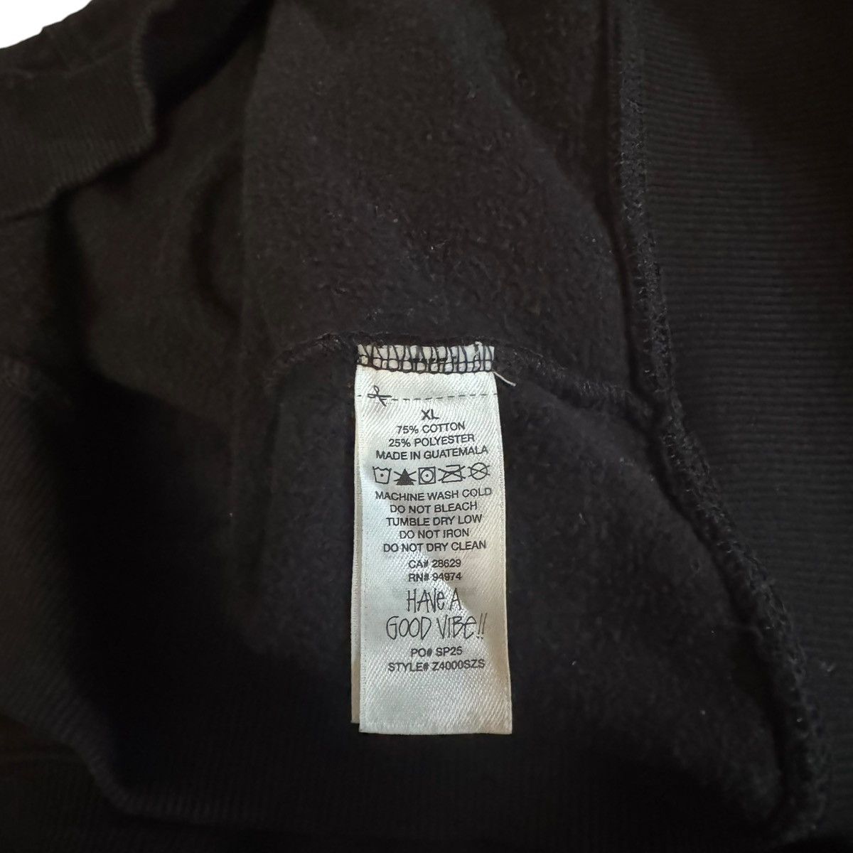 Stussy Stussy Vancouver Chapter Zip Up Hoodie Black Size US XL / EU 56 / 4 - 7 Thumbnail
