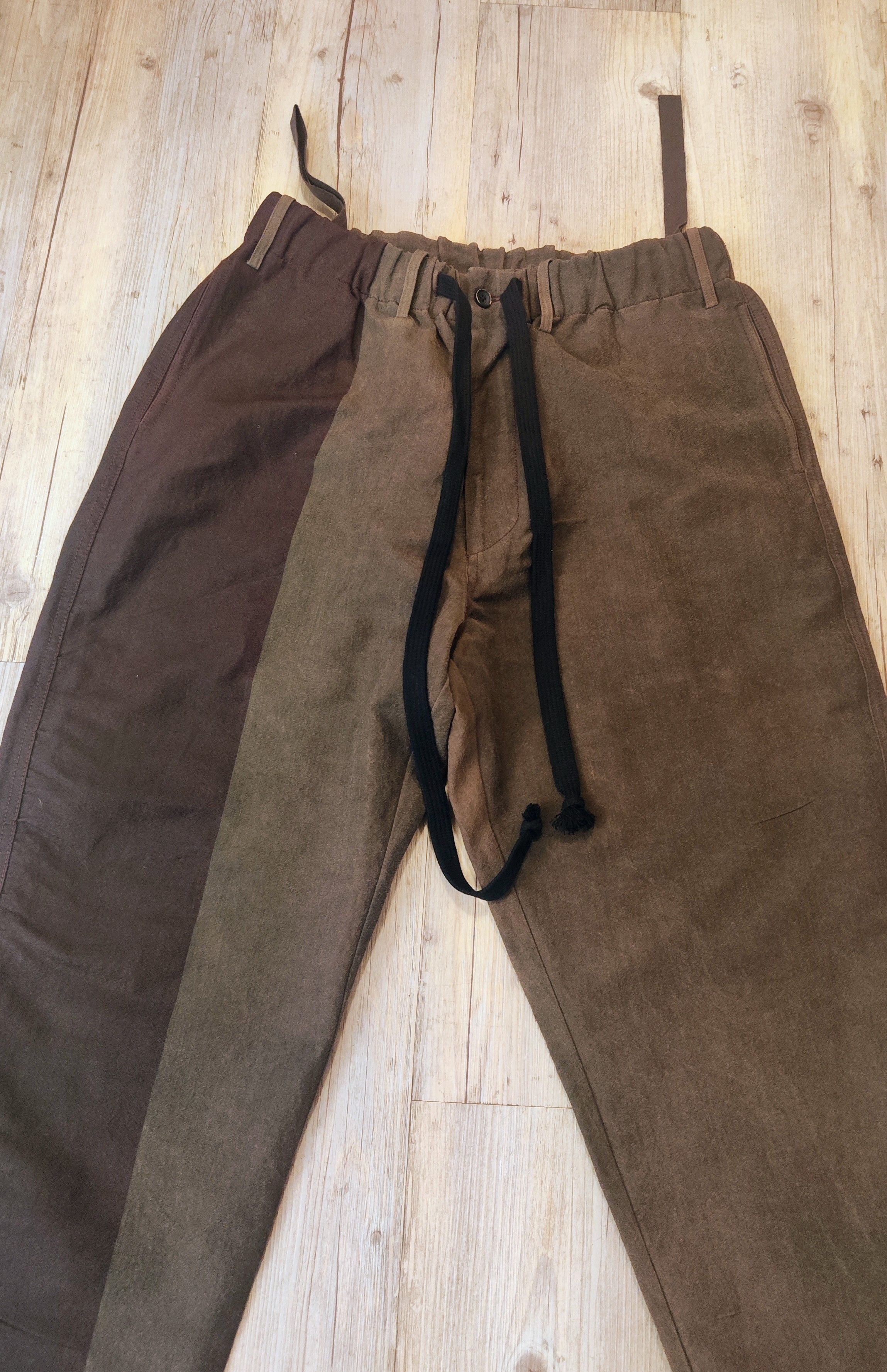 Uma Wang SS20 pigiama red/brown pants.Like Ziggy Chen Size US 32 / EU 48 - 3 Thumbnail