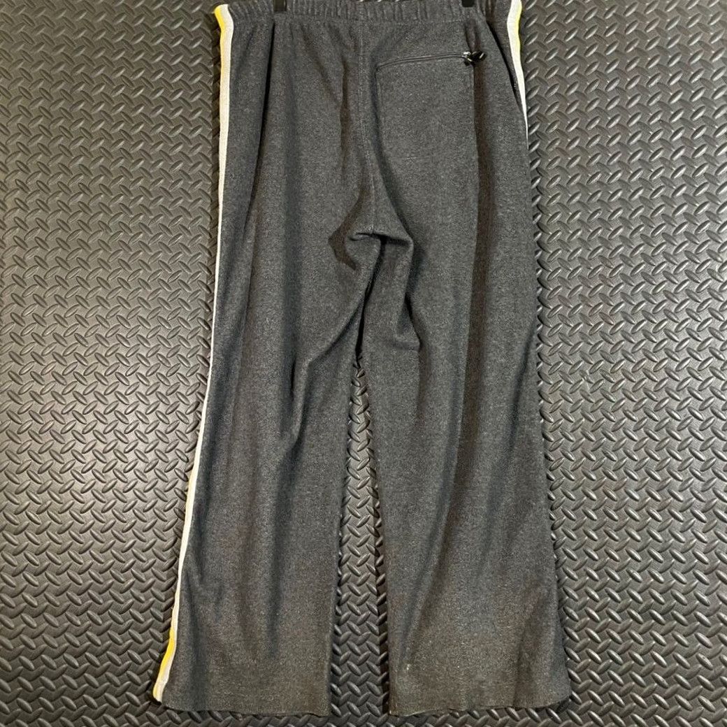 Aeropostale VINTAGE Aeropostale Sweatpants Striped Dark Gray Yellow White Men L Pants Regular Mens Size L Size US 33 - 2 Thumbnail
