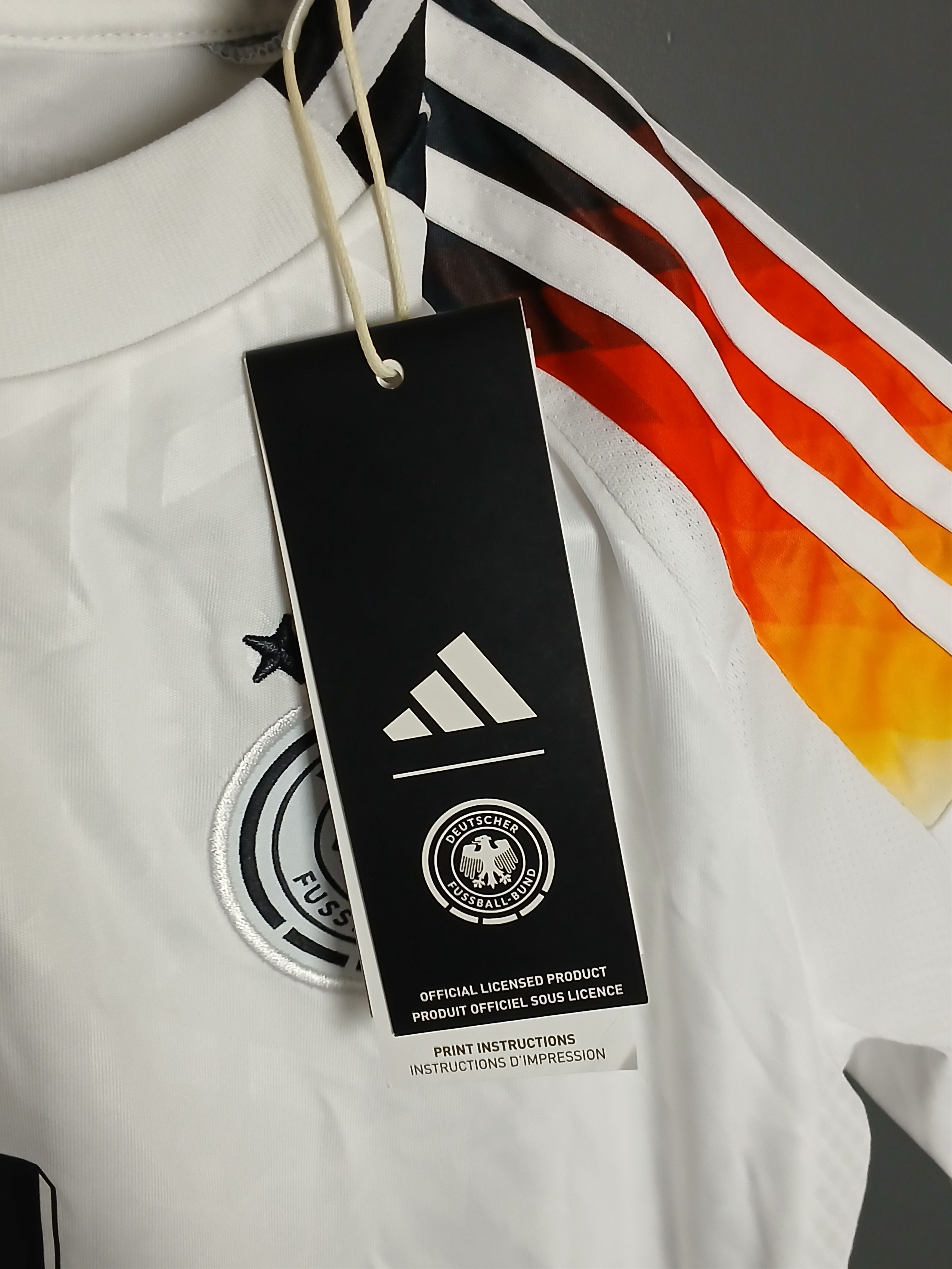 Adidas KIDS Germany National Team 24/25 Home Football Jersey Size US S / EU 44-46 / 1 - 10 Thumbnail