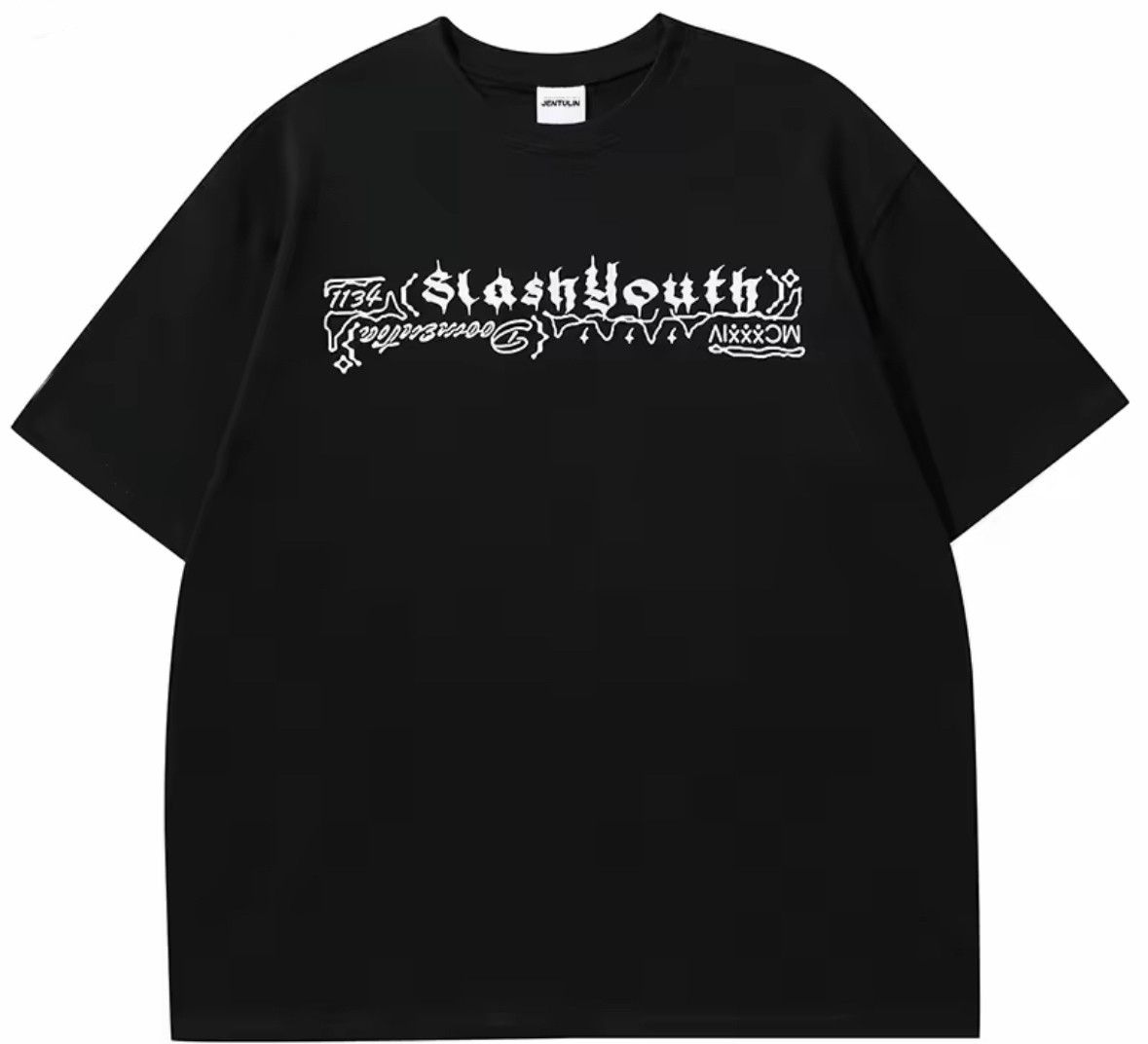Japanese Brand Streetwear Y2K Creative Angel Sketch Short Sleeve T-Shirt Size US L / EU 52-54 / 3 - 5 Thumbnail