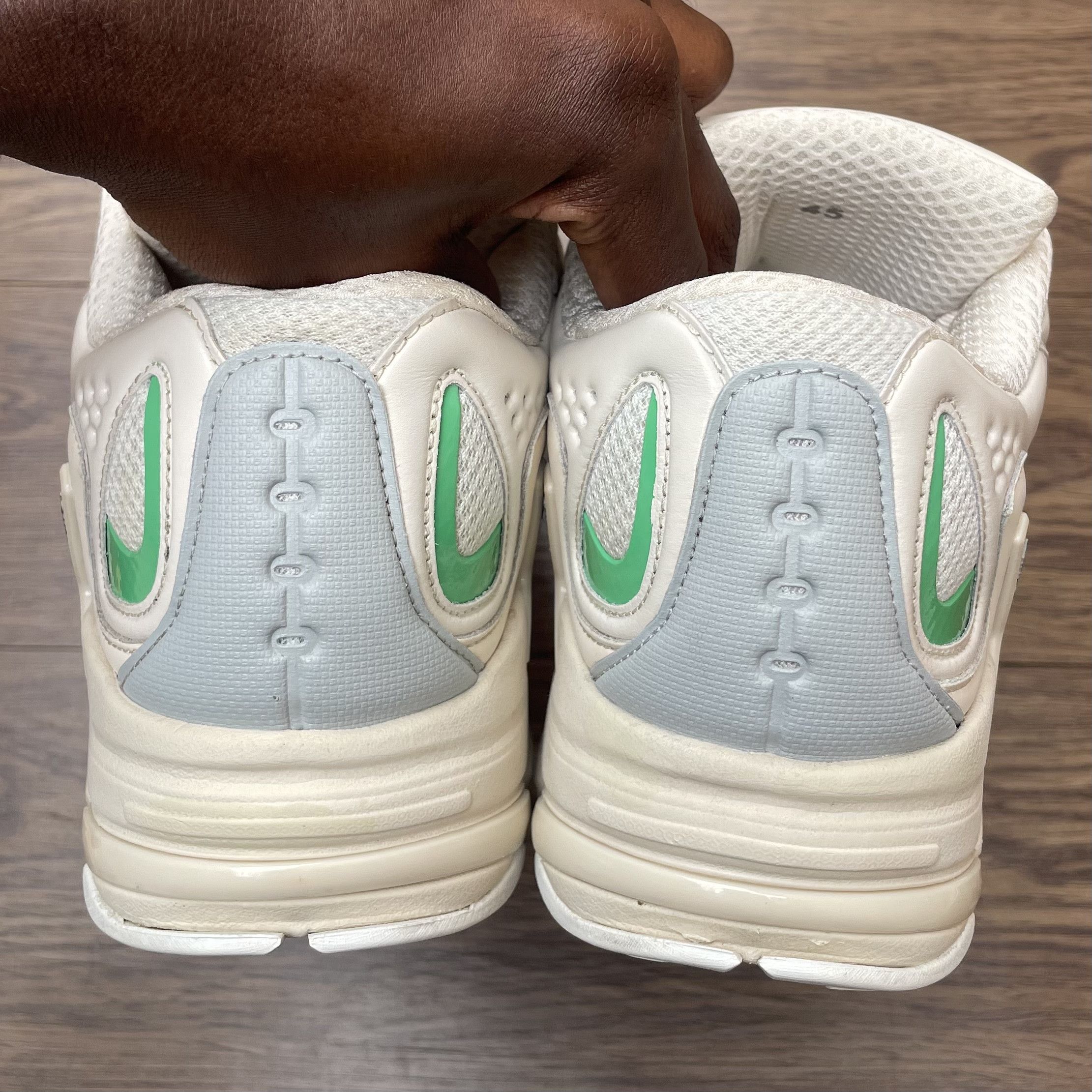 Raf Simons Raf Simons Ultrasceptre Sneaker 'Cream Green' Size US 12 / EU 45 - 14 Thumbnail