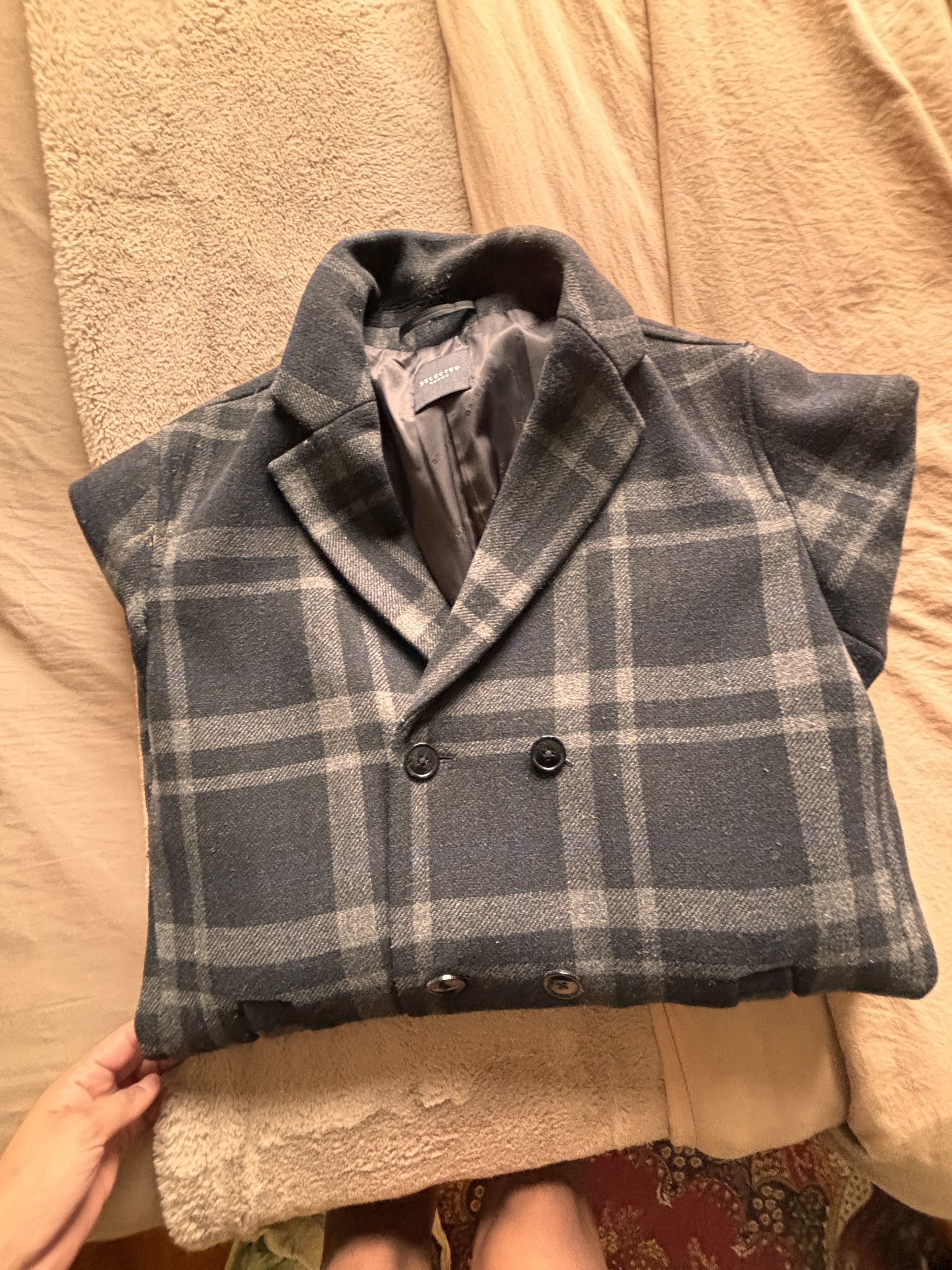 Selected Homme Selected Homme | Classic Wool Coat Size US M / EU 48-50 / 2 - 3 Thumbnail
