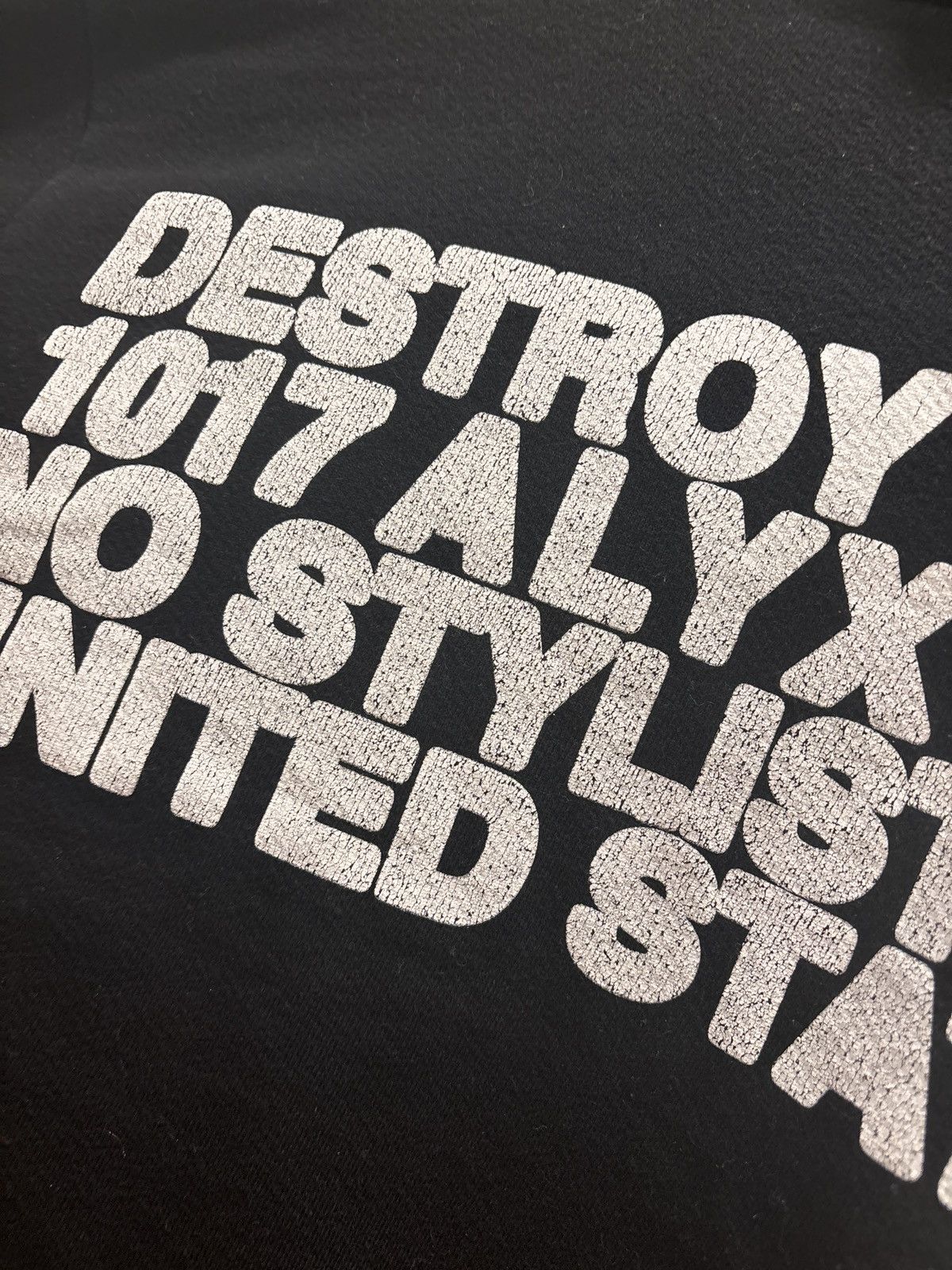 1017 ALYX 9SM × Destroy Lonely 1017 ALYX 9SM x Destroy Lonely 2022 No Stylist Tour Hoodie Size US XXL / EU 58 / 5 - 4 Thumbnail
