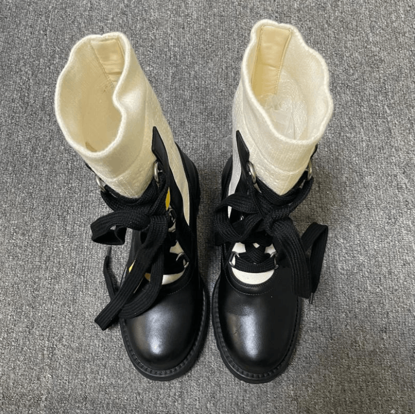 Dior Dior Calfskin Leather Ankle Boots Size US 6 / IT 36 - 2 Thumbnail
