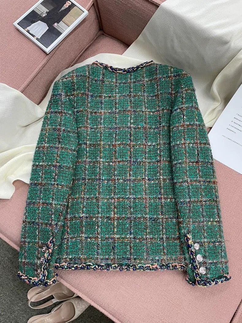 Chanel Chanel Dakar series green jacket Size XXS / US 00 / IT 34 - 5 Thumbnail