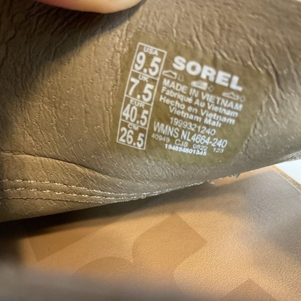 SOREL Sorel Ella II Ash Brown/Chalk Slingback Flat Sandal Women9.5 Size US 9.5 / IT 39.5 - 2 Thumbnail