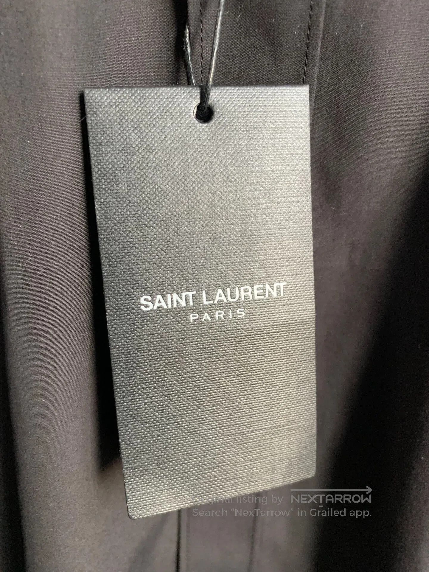 Saint Laurent Paris Saint Laurent Men's Black Long. Size US XS / EU 42 / 0 - 3 Thumbnail