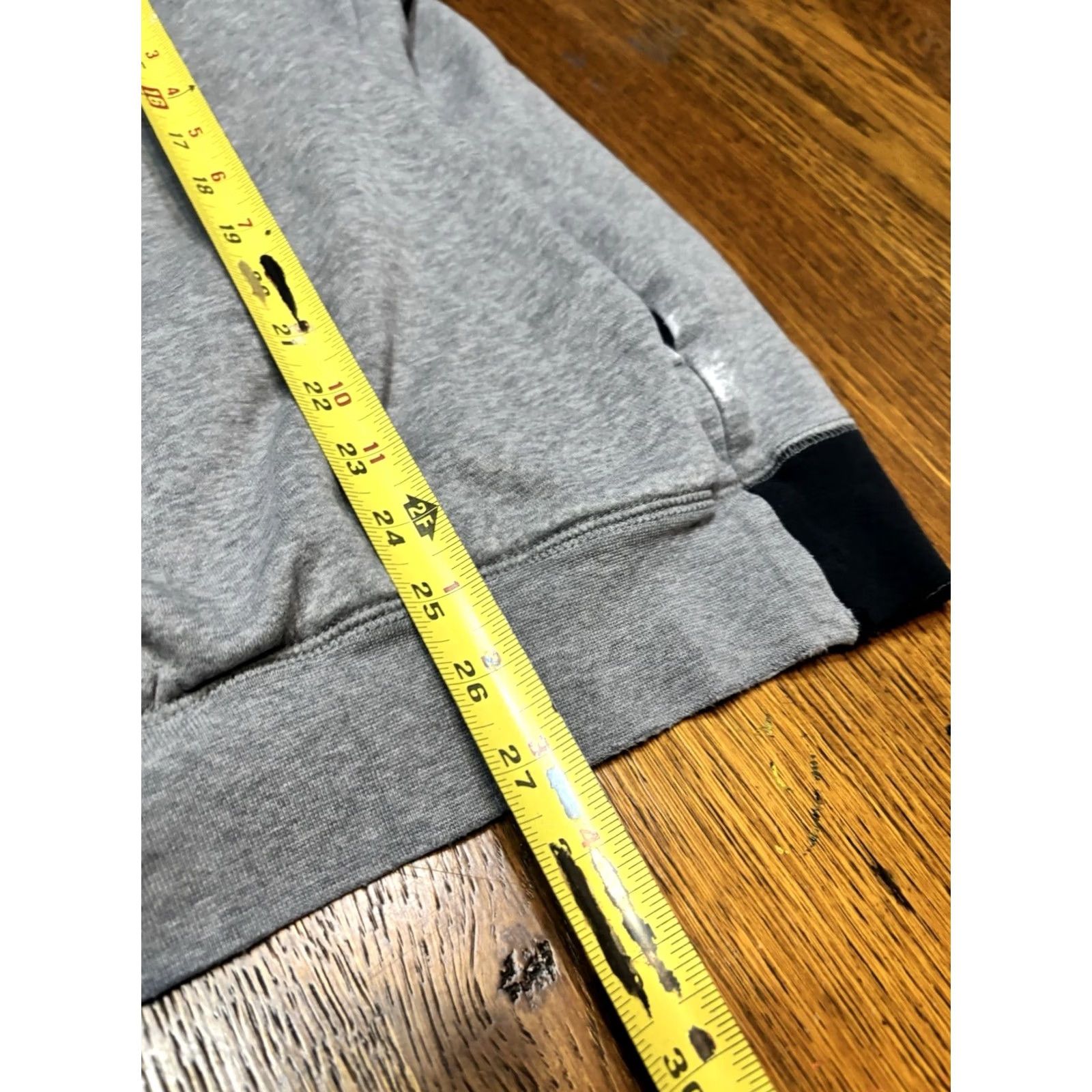 Jordan Brand Air Jordan Pullover Hoodie Mens Jumpman Logo Gray Flight Fleece Vintage - 2XL - Large Size US XXL / EU 58 / 5 - 3 Thumbnail