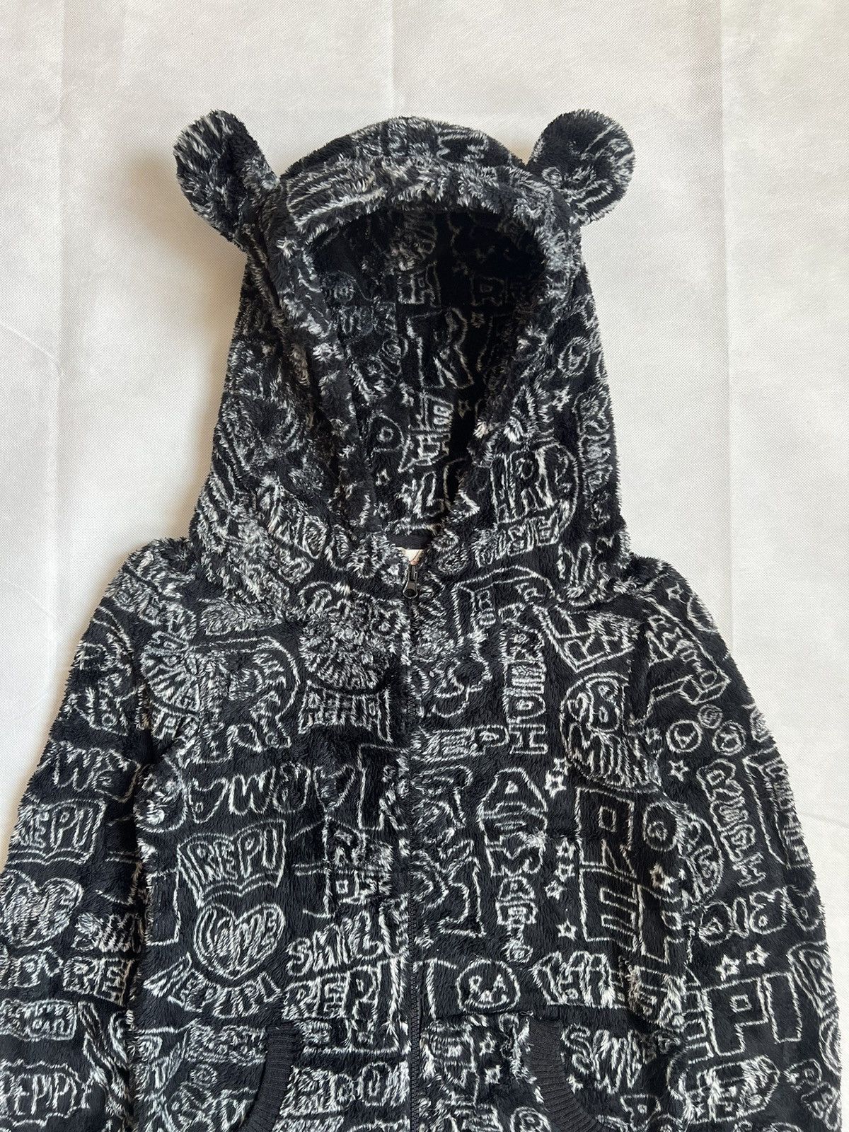 Japanese Brand Repipi Armario Full Print Inspired By Ne Net Fleece Hoodie Size US M / EU 48-50 / 2 - 2 Thumbnail