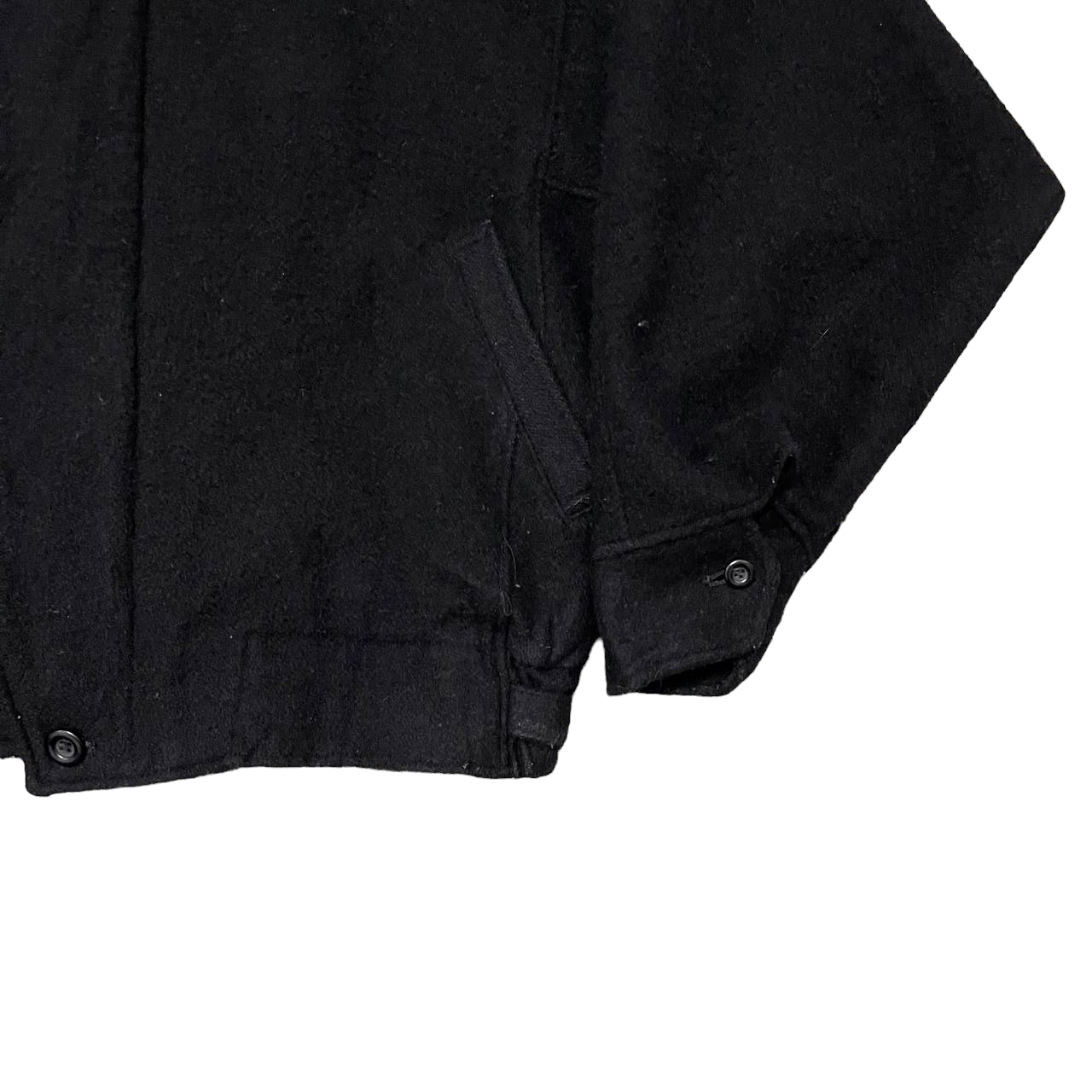 Issey Miyake Vtg StudioM Wool Bomber Style Jacket Issey Miyake Inspired Size US L / EU 52-54 / 3 - 4 Thumbnail