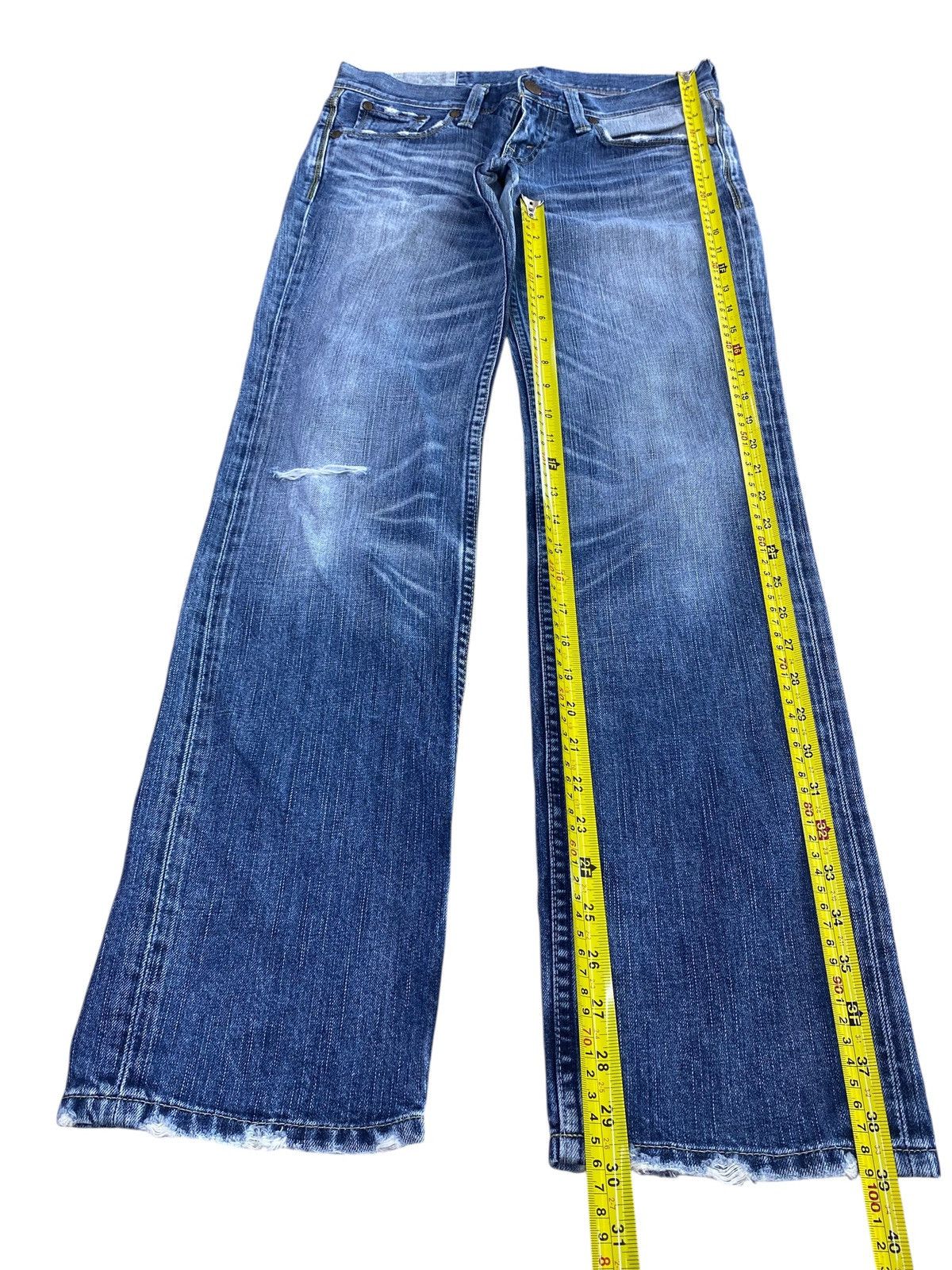 Levi's Vintage Levi’s Whiskers Faded Wash Style Loose Jeans Size US 30 / EU 46 - 7 Thumbnail