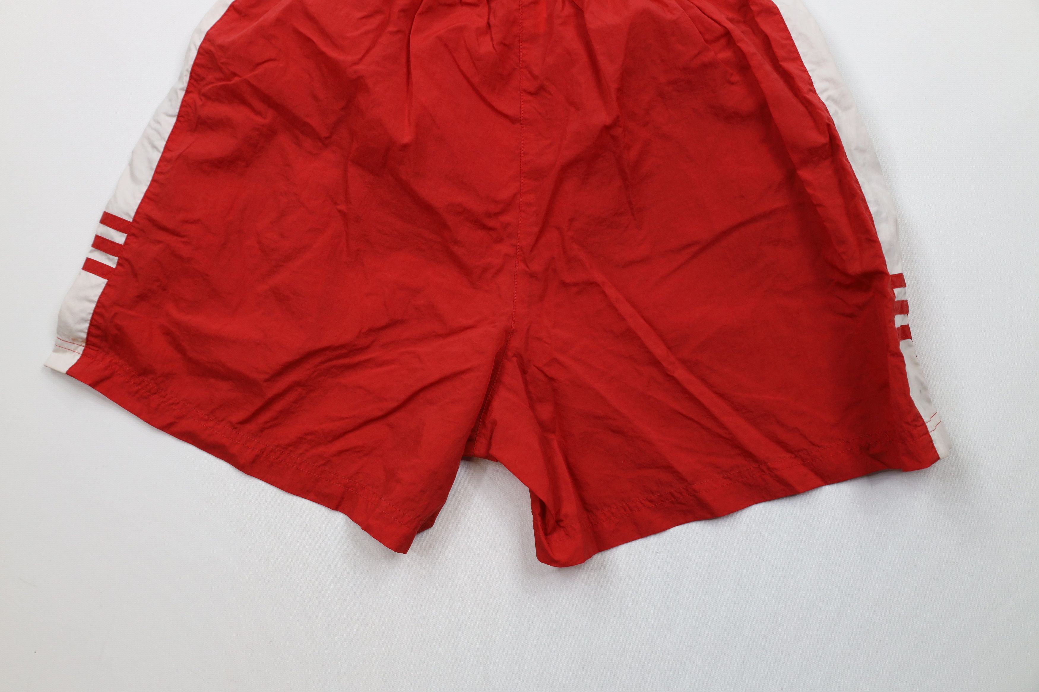 Adidas × Vintage Vintage Y2K 2003 Adidas Running Jogging Soccer Shorts Red Size US 34 / EU 50 - 11 Thumbnail