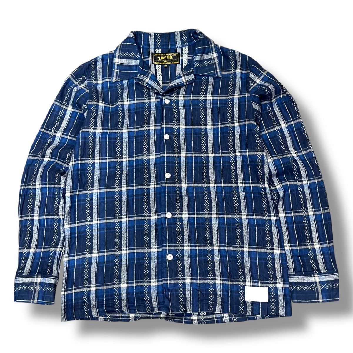 Tornado Mart Vintage loopypool japan indigo flannel shirt Size US M / EU 48-50 / 2 - 1 Thumbnail