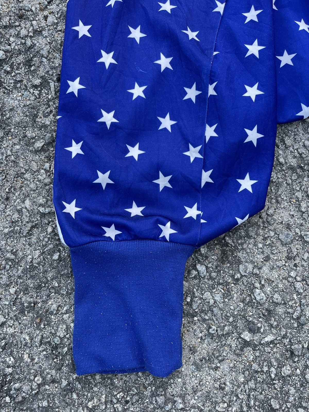 Japanese Brand Speed Orange Full Print Star Drop-Crotch Pants Size US 30 / EU 46 - 6 Thumbnail