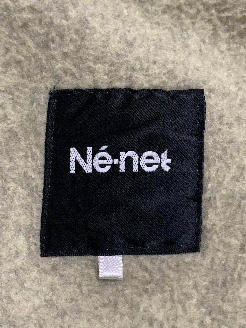 Ne-Net Ne-net Issey Miyake Multi Pocket Baggy Fleece Button Jacket Size US L / EU 52-54 / 3 - 3 Thumbnail