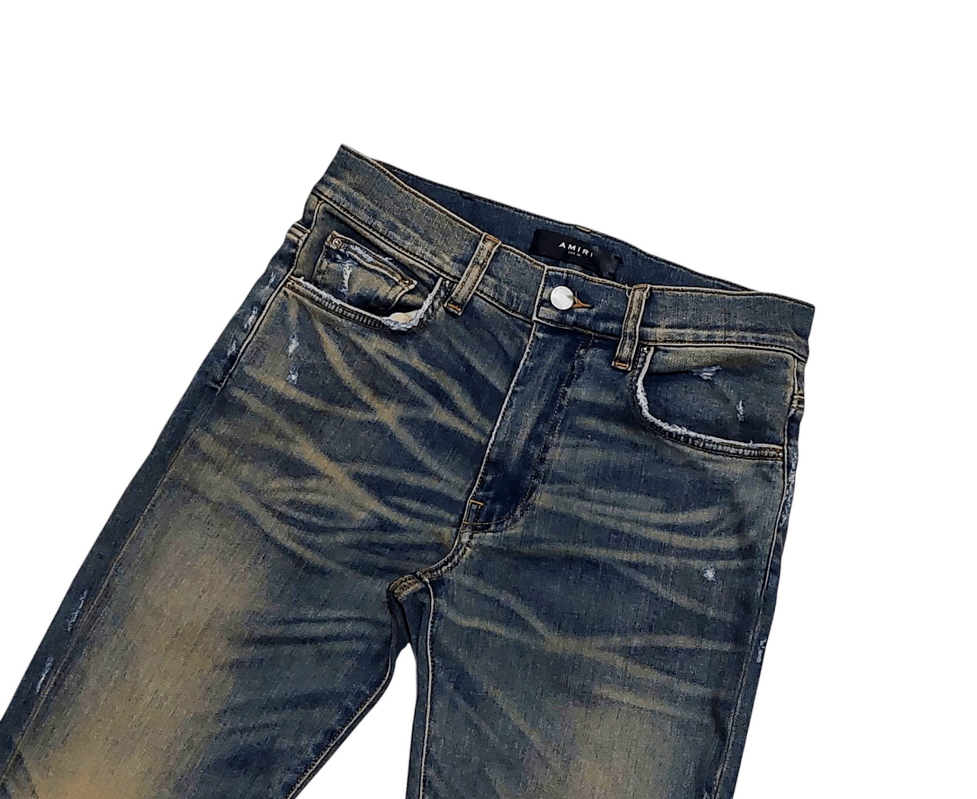 Amiri Amiri Stack Jean - Indigo Size US 30 / EU 46 - 3 Thumbnail