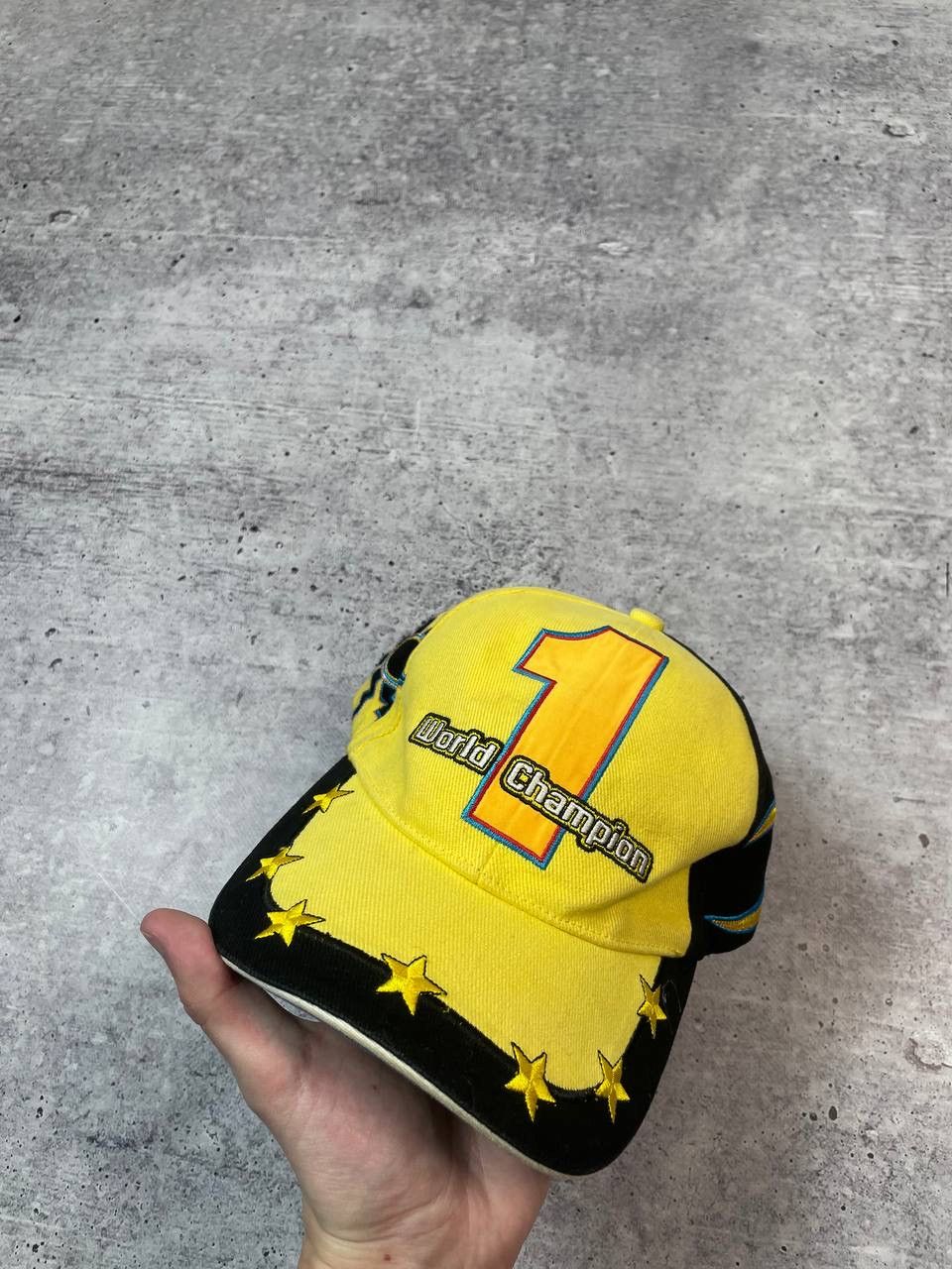 Vintage Vintage Valentino Rossi 46 Champion Racing Moto Cap Hat Y2K Size ONE SIZE - 1 Thumbnail