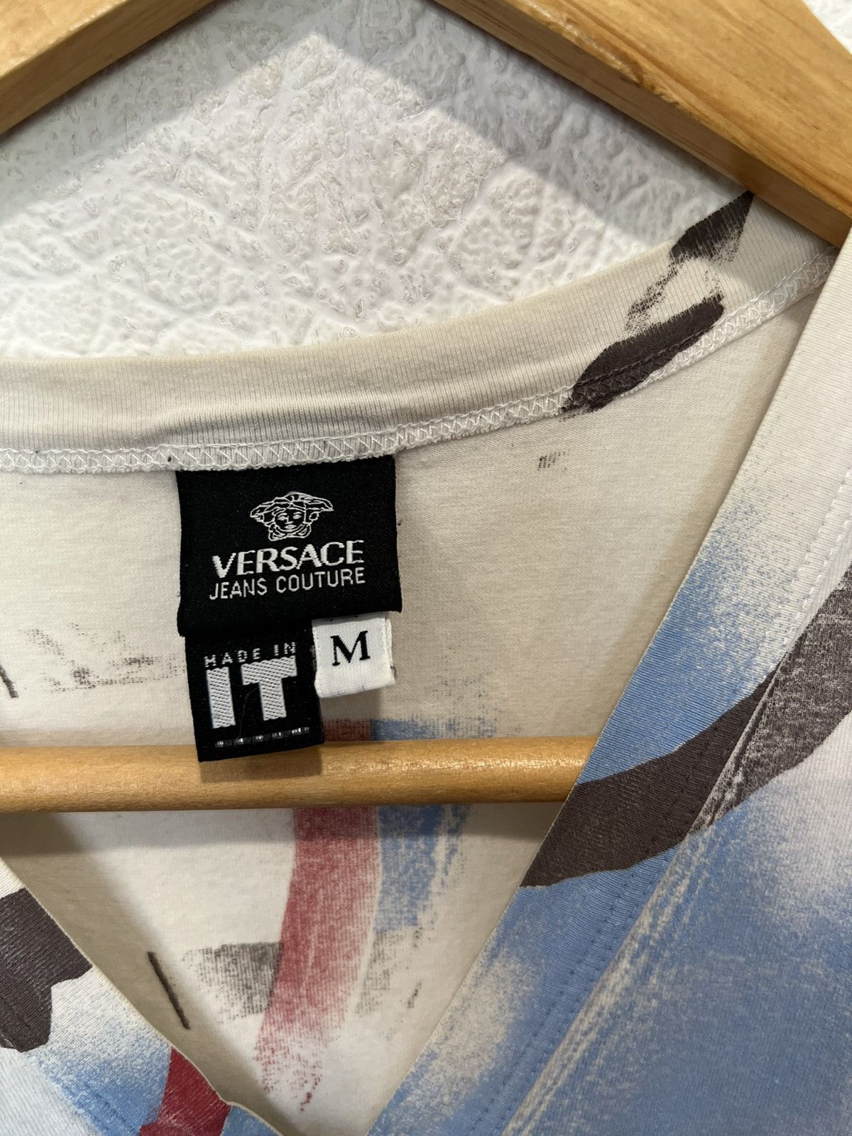 Versace Jeans Couture Vintage Versace Jeans Couture T Shirt Tee Centre Pocket Size M / US 6-8 / IT 42-44 - 3 Thumbnail