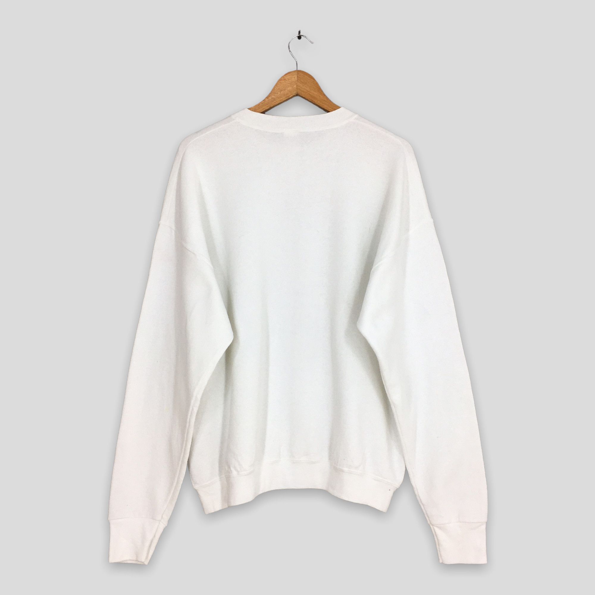 Vintage Vintage 90's Irish Quotes White Sweatshirt XLarge Size US XL / EU 56 / 4 - 7 Thumbnail