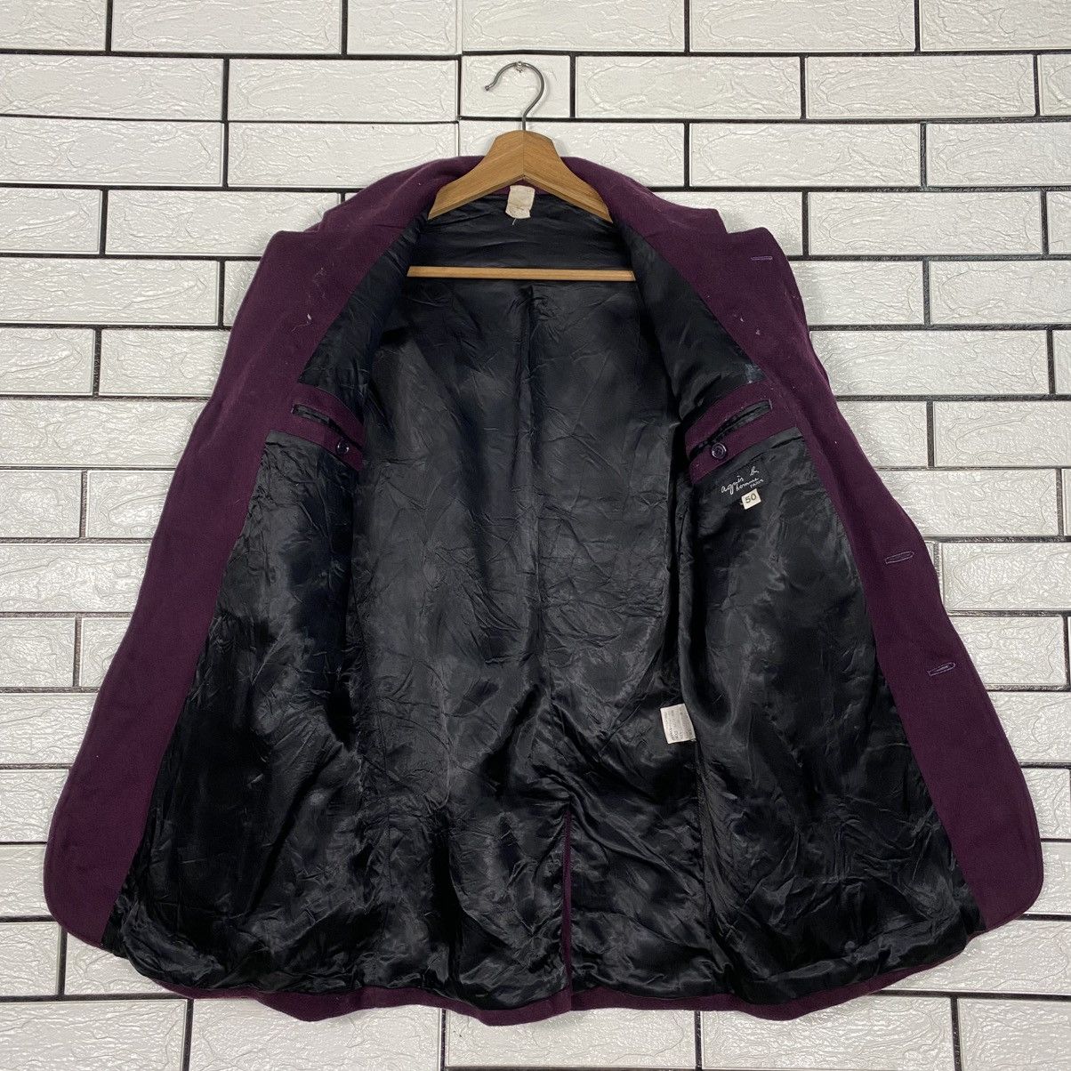 agnes b. Vintage Wool Jacket Chore Coats Agnes B. Size US M / EU 48-50 / 2 - 14 Thumbnail