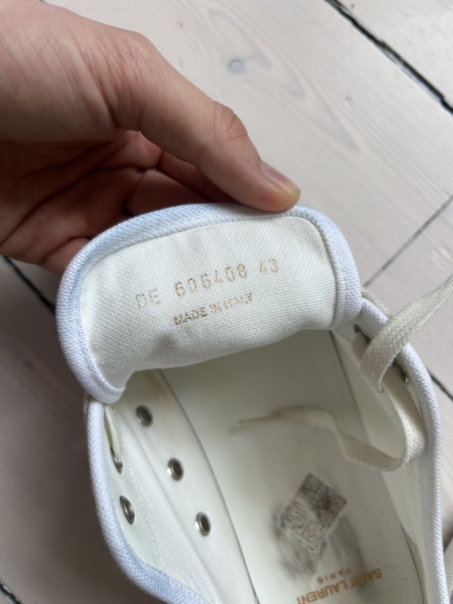 Saint Laurent Paris Saint Laurent Low Malibu Sneakers Size US 10 / EU 43 - 5 Thumbnail