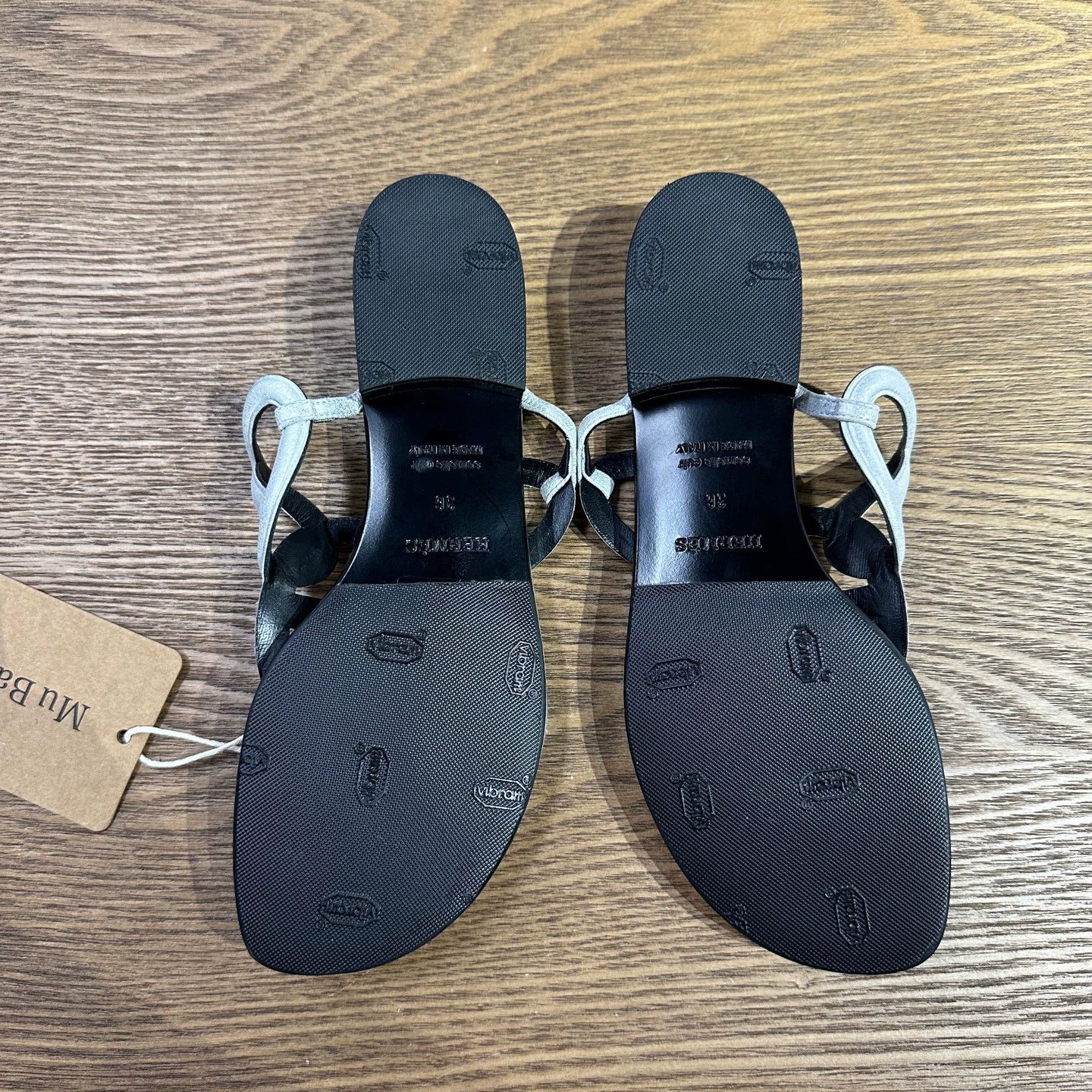 Hermes Hermes may748 Pig Nose Flat Sandal 36 Size US 5.5 / IT 35.5 - 6 Thumbnail