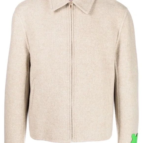 Off-White o1y0225 Jacket in Beige Size US S / EU 44-46 / 1 - 3 Thumbnail